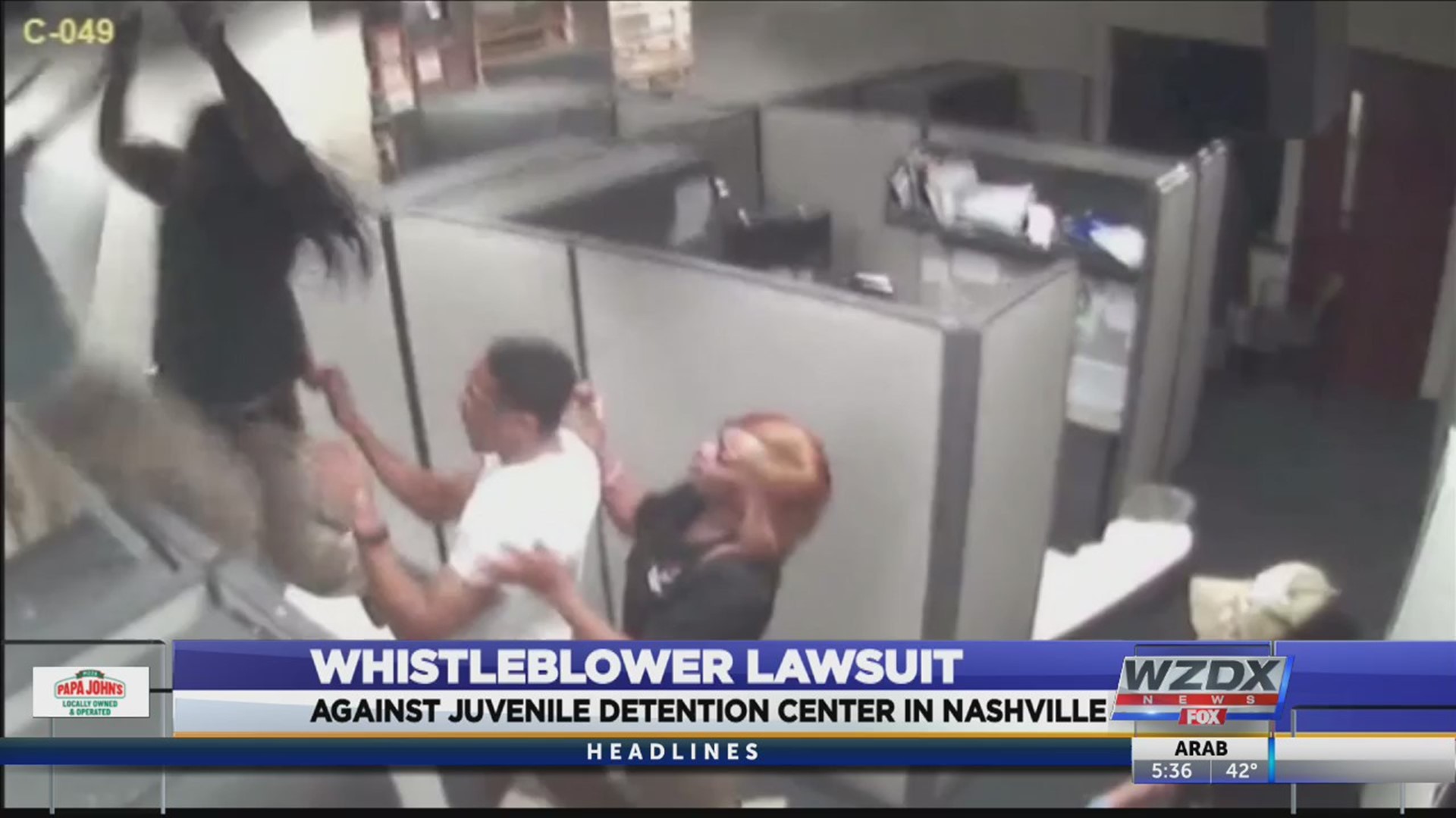 The Tennessee Juvenile Detention Center where four teenagers escaped last week is also the subject of a whistleblower lawsuit.
