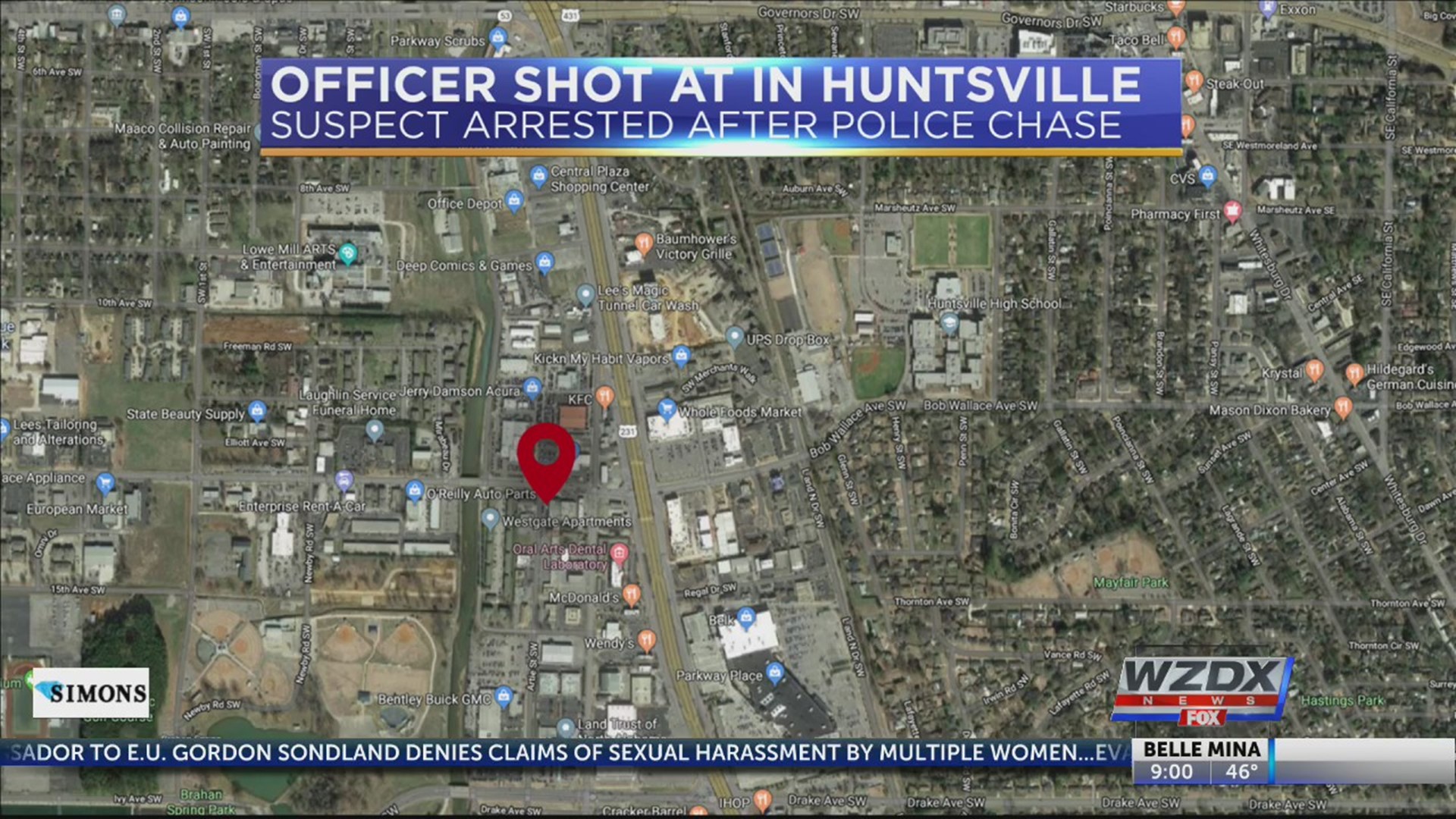 Huntsville Police are currently investigating a shooting in the area of Bob Wallace Ave and West Mill Dr.