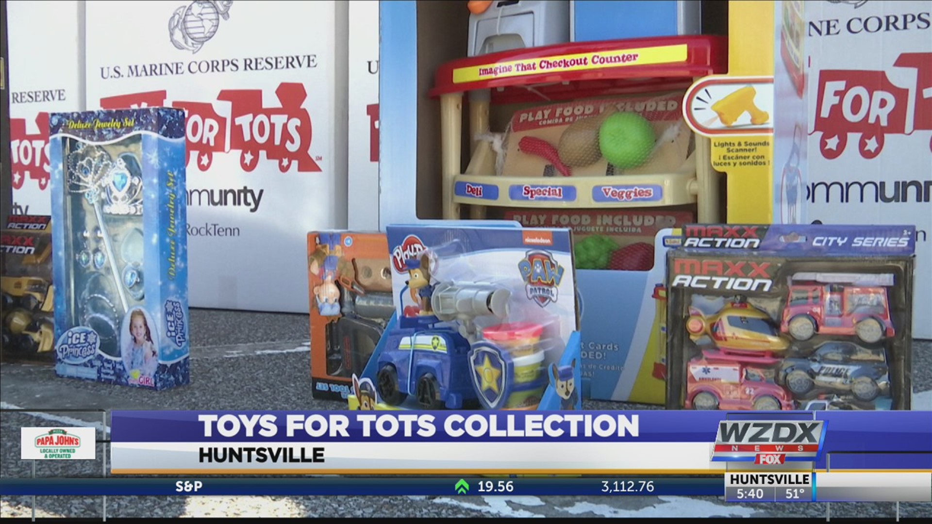 Make a child's Christmas special by donating to Toys for Tots at Parkway Scrubs in Huntsville Wednesday until 6 p.m.