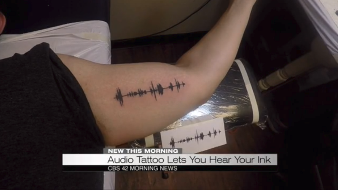 New app lets you play audio tattoos 