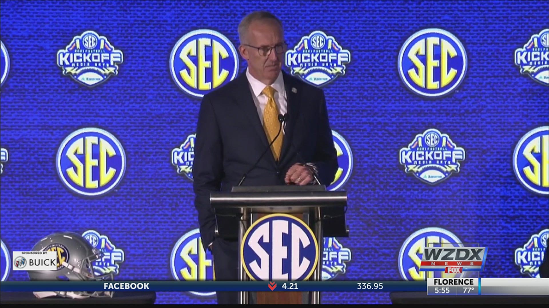 SEC Commissioner Greg Sankey said games won't be postponed and has recommended that the conference removes the 53-man roster minimum that was put in place last year.