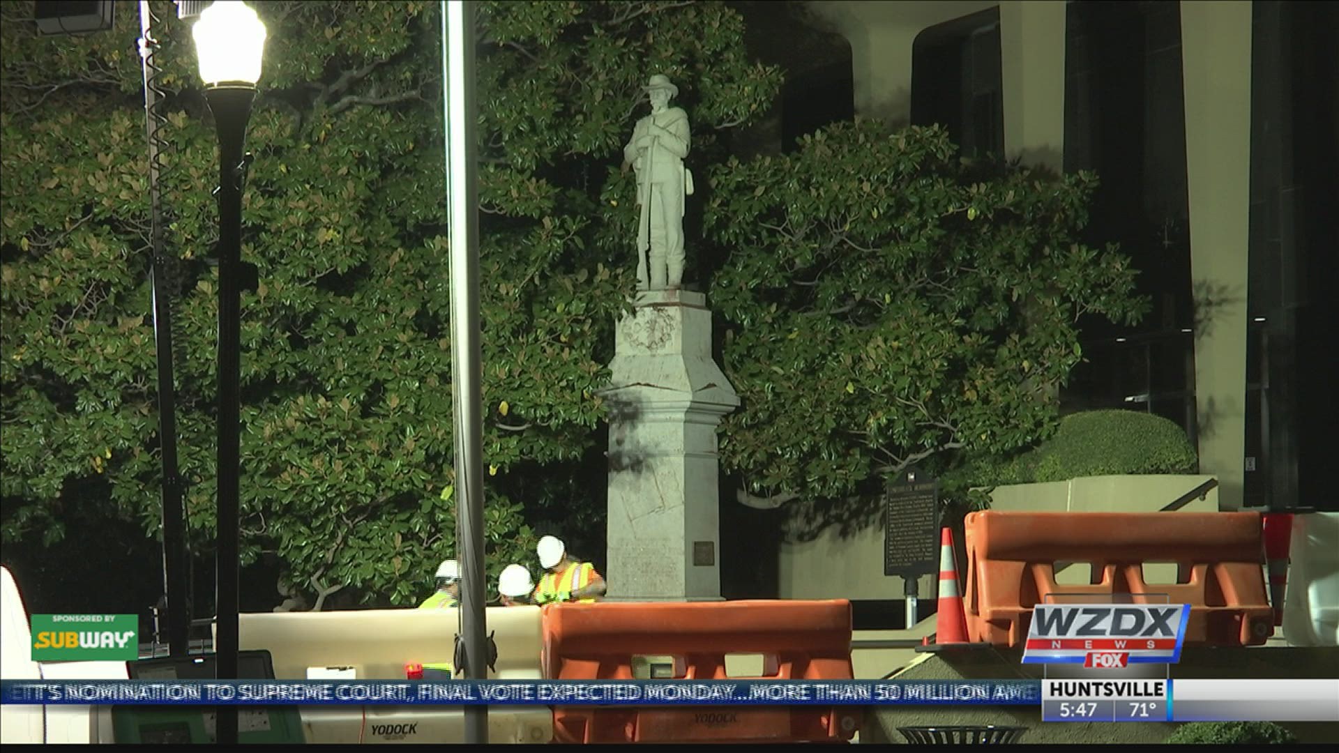 The Madison County Commission unanimously voted back in June to seek permission to remove the statue.