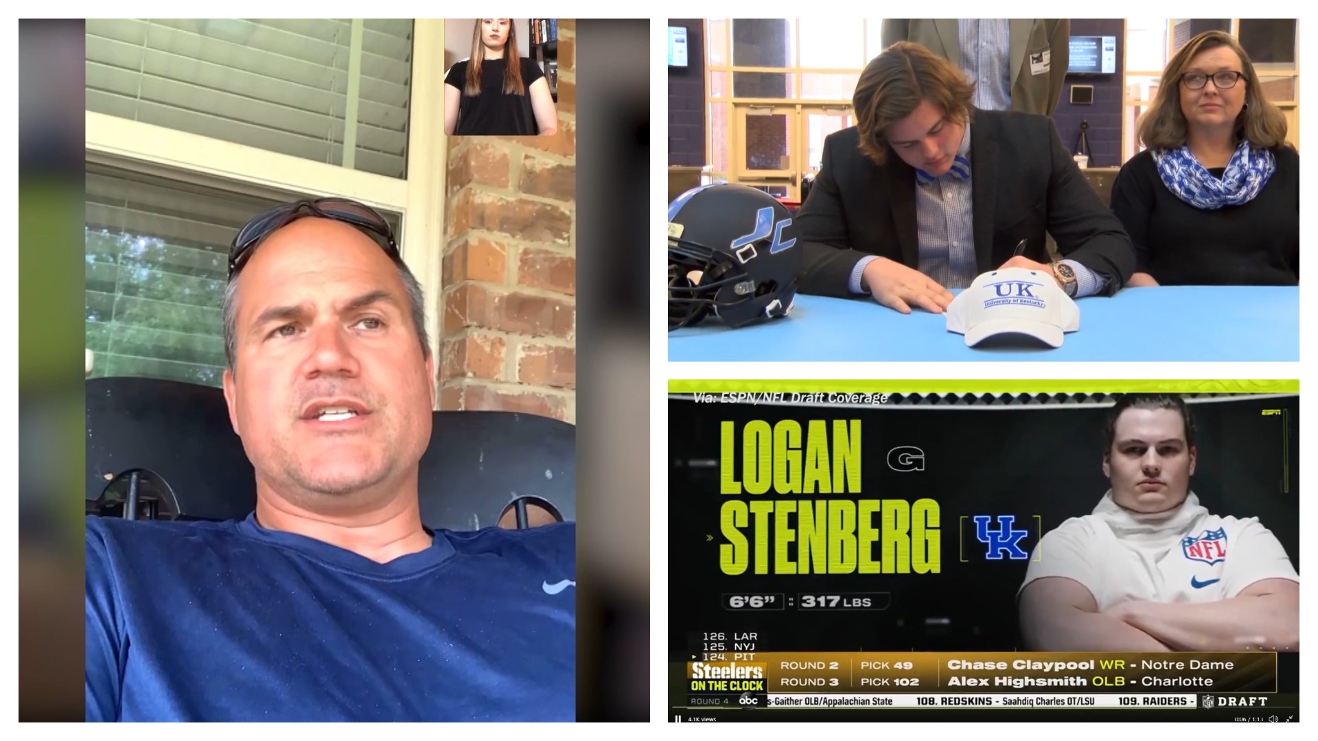 Last weekend, Madison native Logan Stenberg achieved his childhood dream of being selected in the NFL draft. We spoke with his high school coach about the journey.