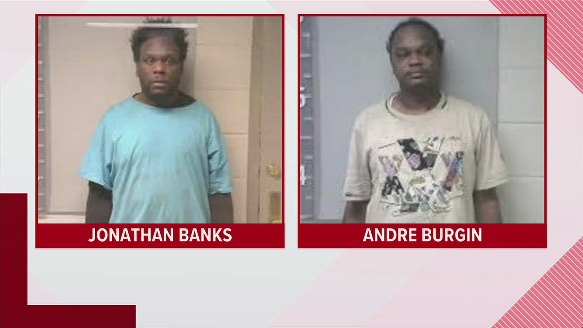 Police say two men were arrested following a standoff in a Birmingham neighborhood after a cross-county crime spree earlier this week.