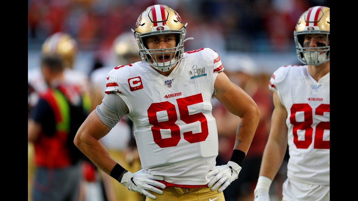 49ers' George Kittle flagged for controversial pass interference