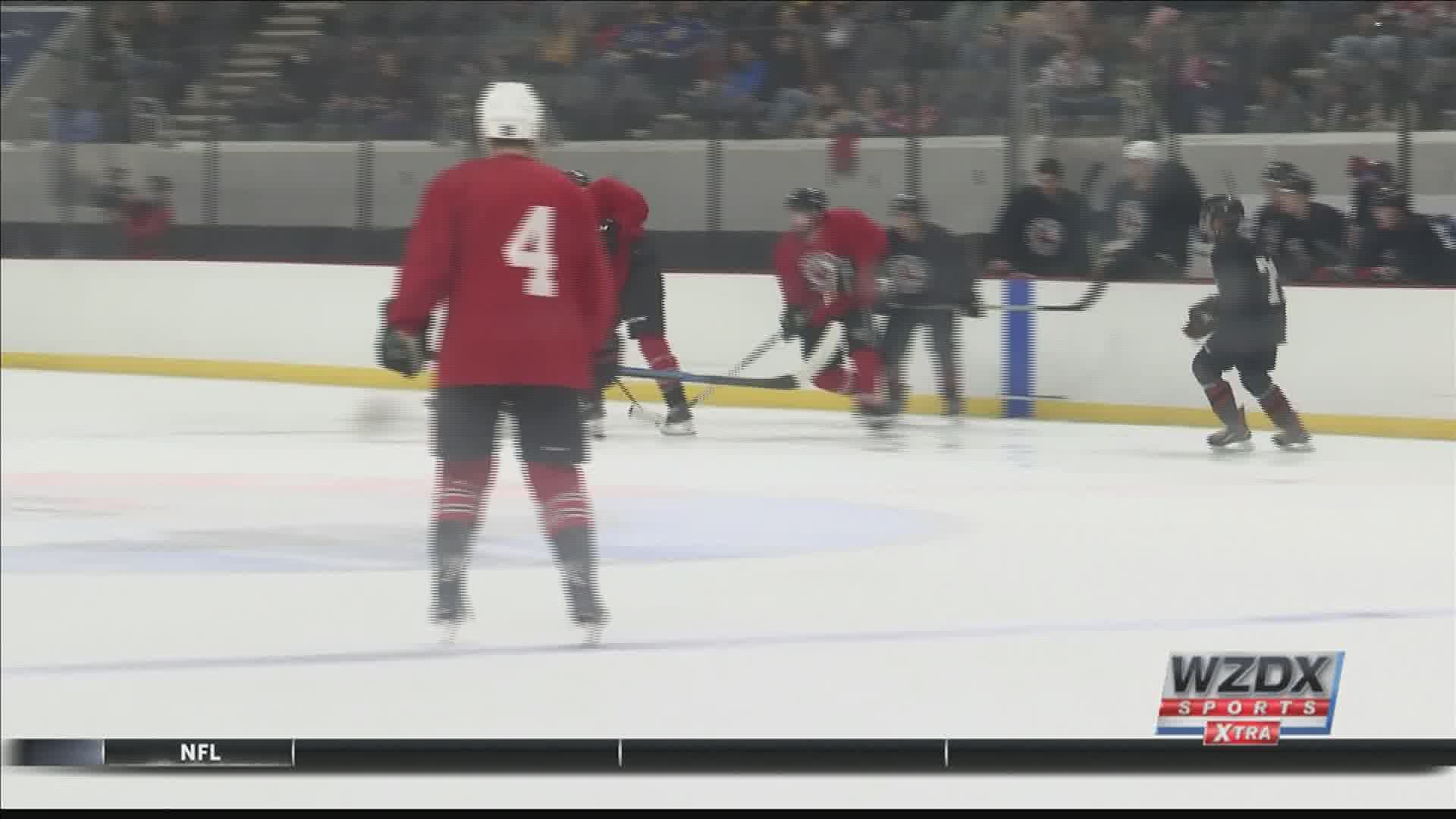 This weekend, the Huntsville Havoc were back in action at the Von Braun Center. The former SPHL Champions held their final free agent scrimmage for fans to enjoy.