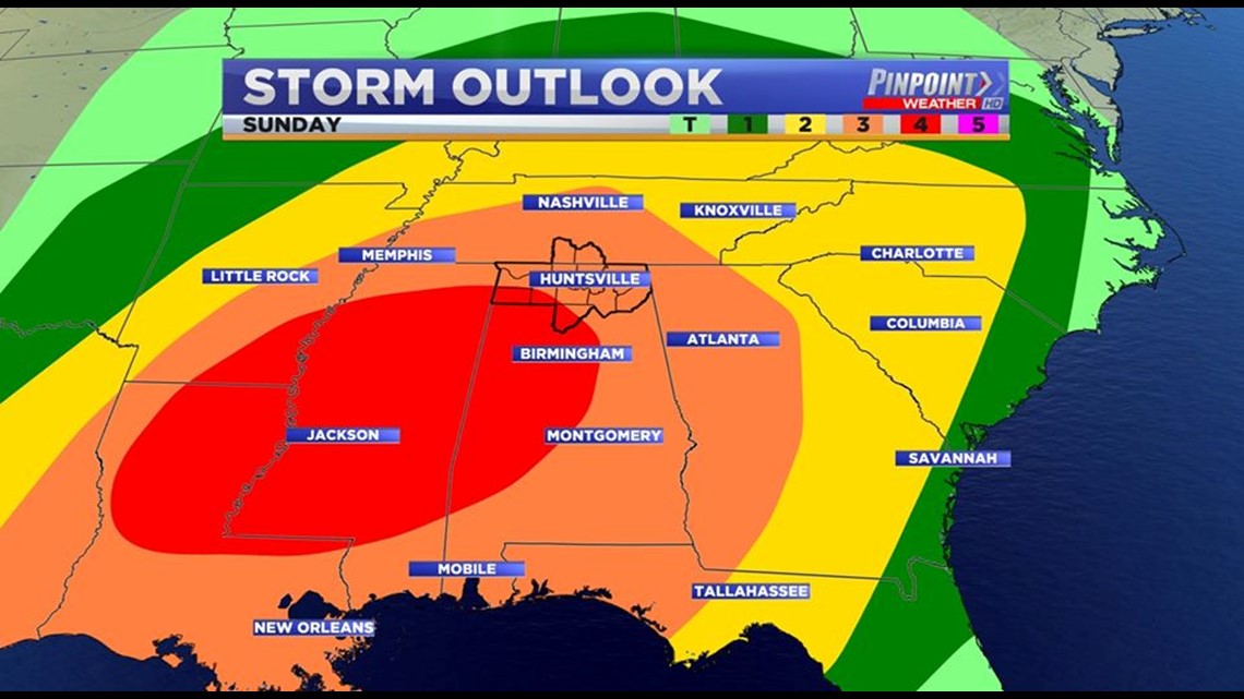 Severe Storms on Easter Sunday | rocketcitynow.com