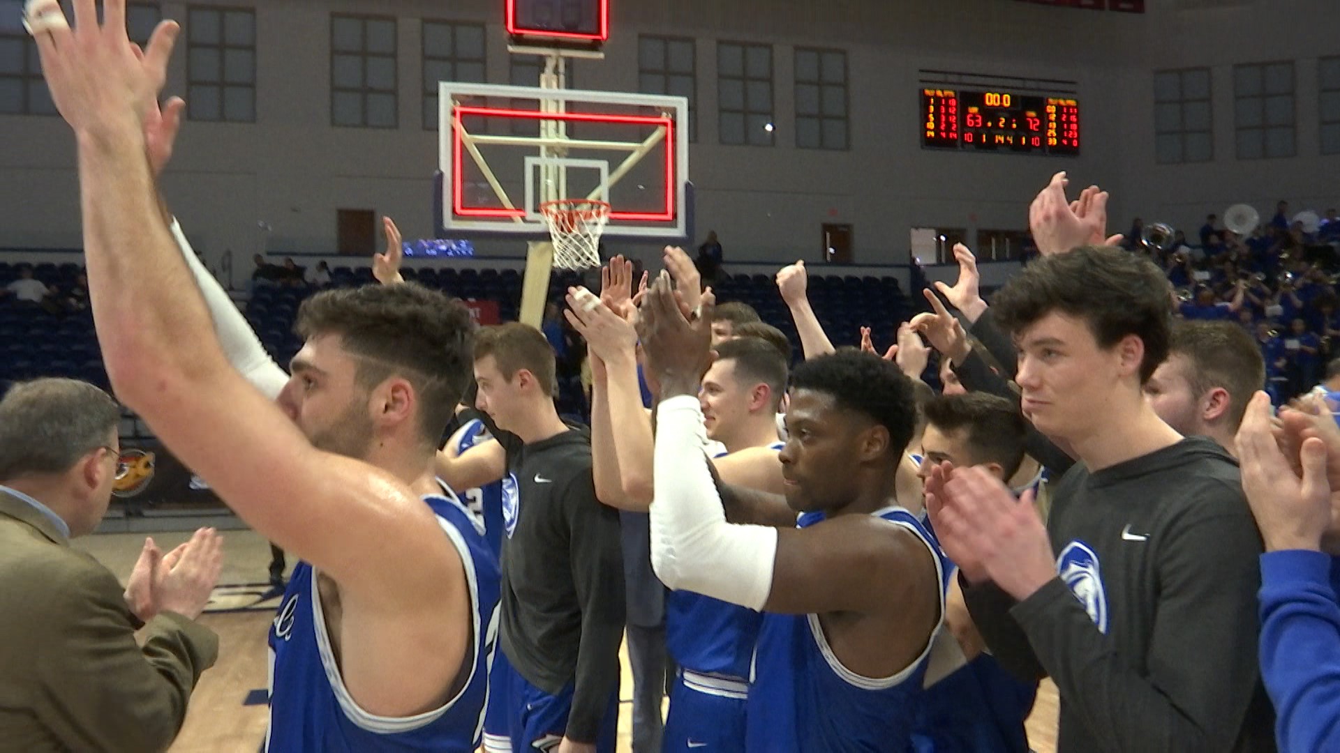 Both the men's and women's team for UAH took the court on Saturday for the GSC Tournament Semifinals.