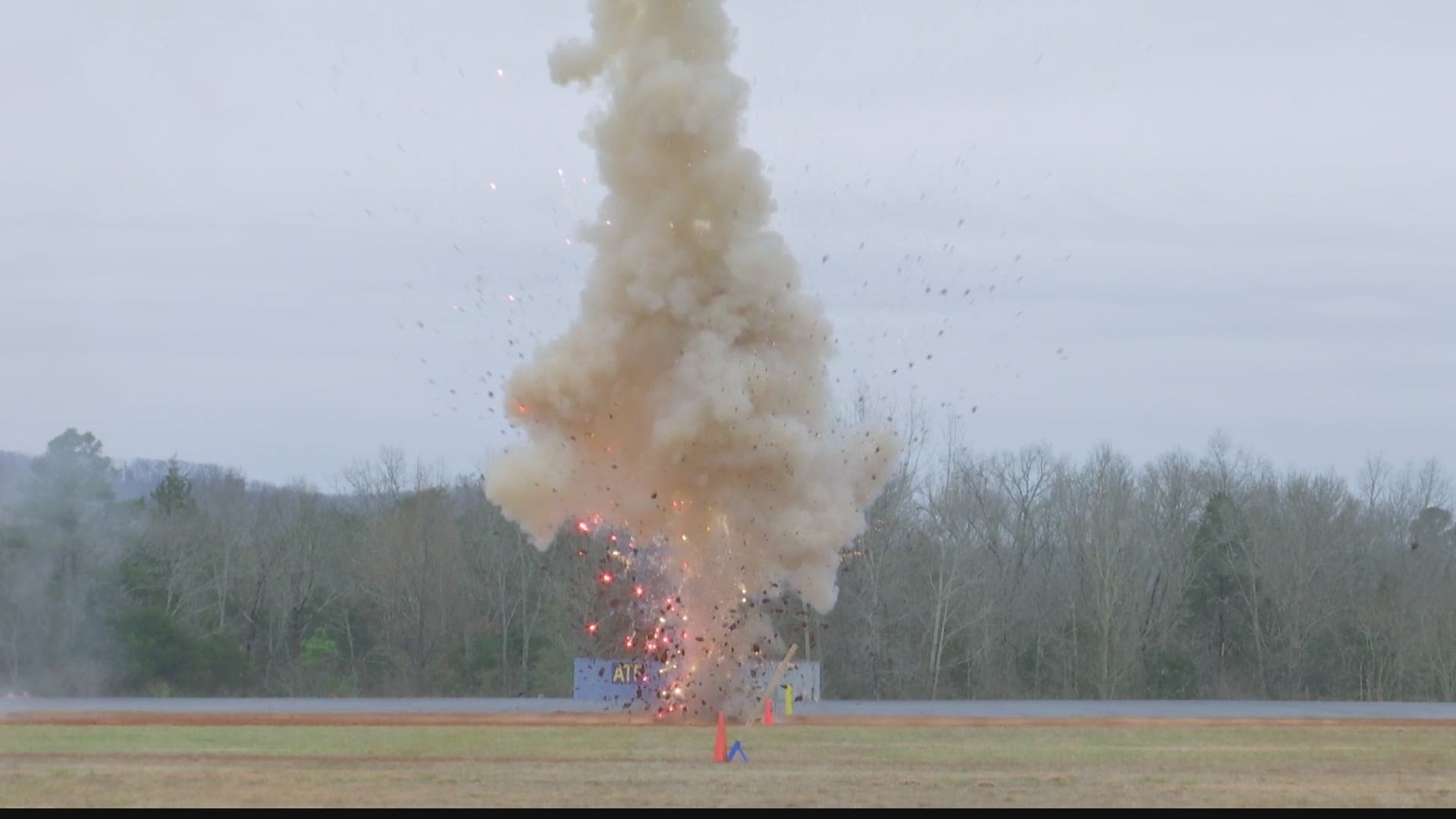 ATF officials in Huntsville are training people from all over to become certified explosive specialists.