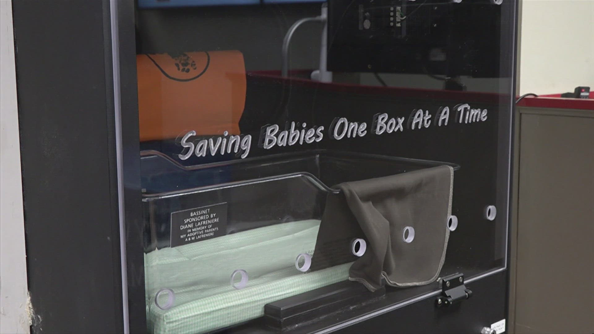 Madison Fire and Rescue Department adds the first safe haven baby box in the state.