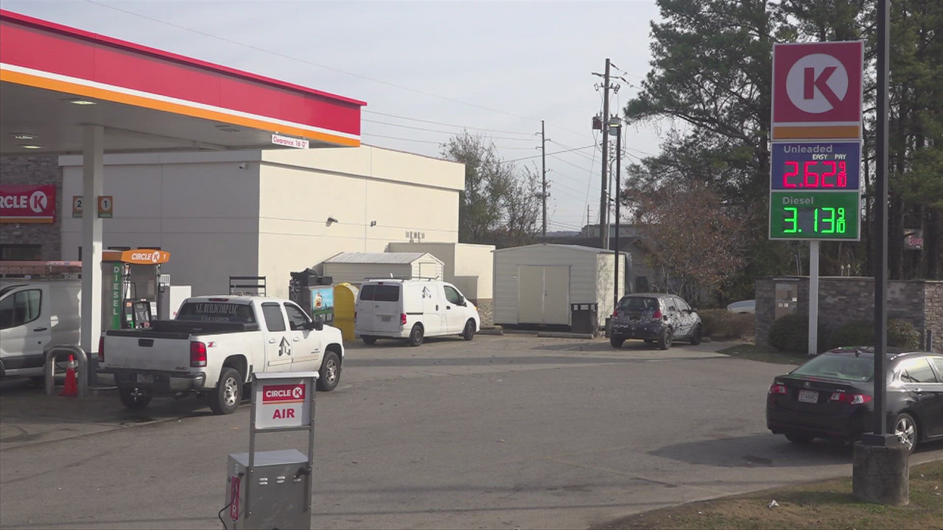 Dozens of police officers and deputies, swarmed a wooded area in Gurley looking for a car thief