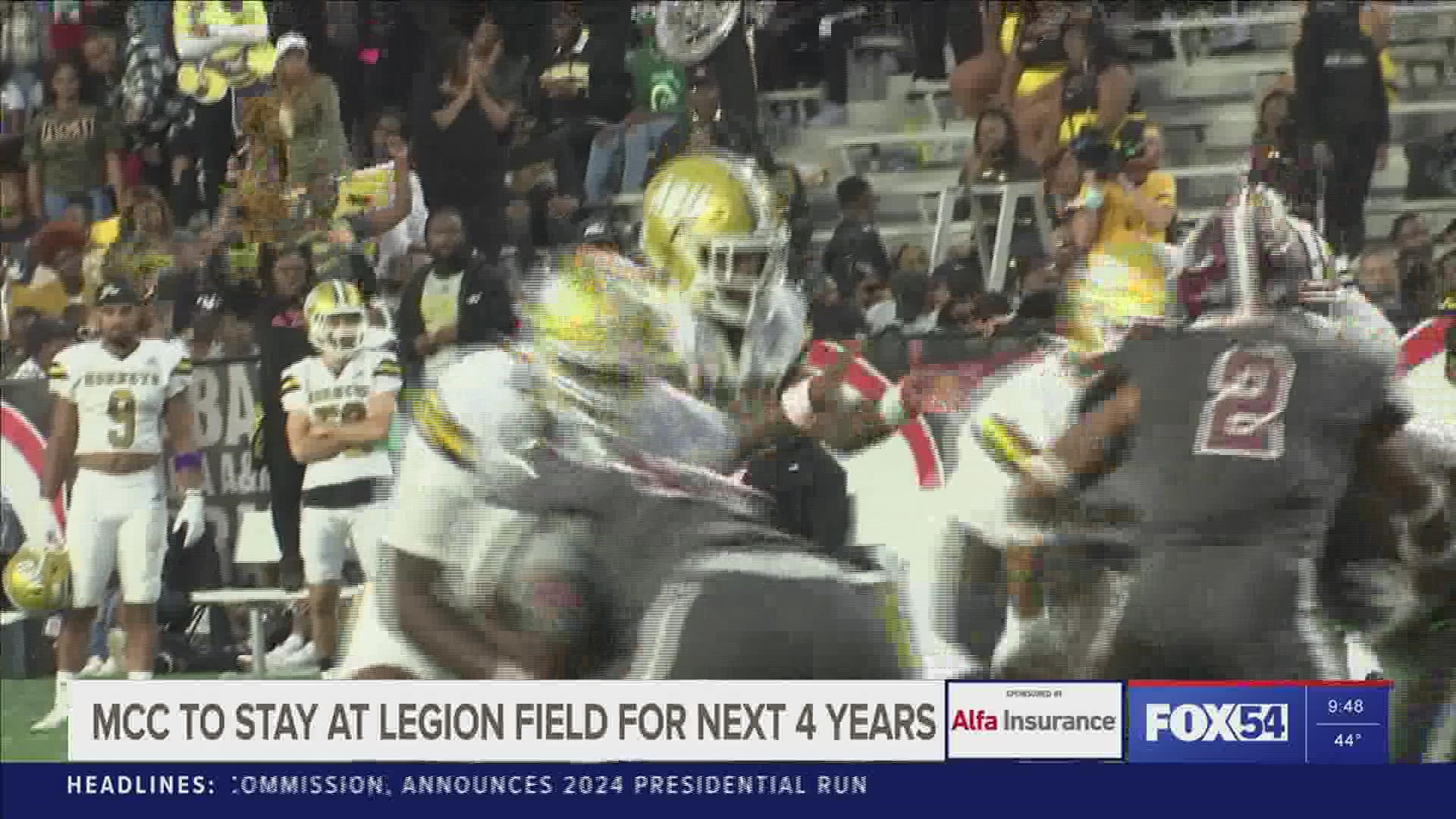 In addition to the contract keeping the Magic City Classic at Legion Field until 2026, both Alabama A&M and Alabama State will receive $500,000 per year