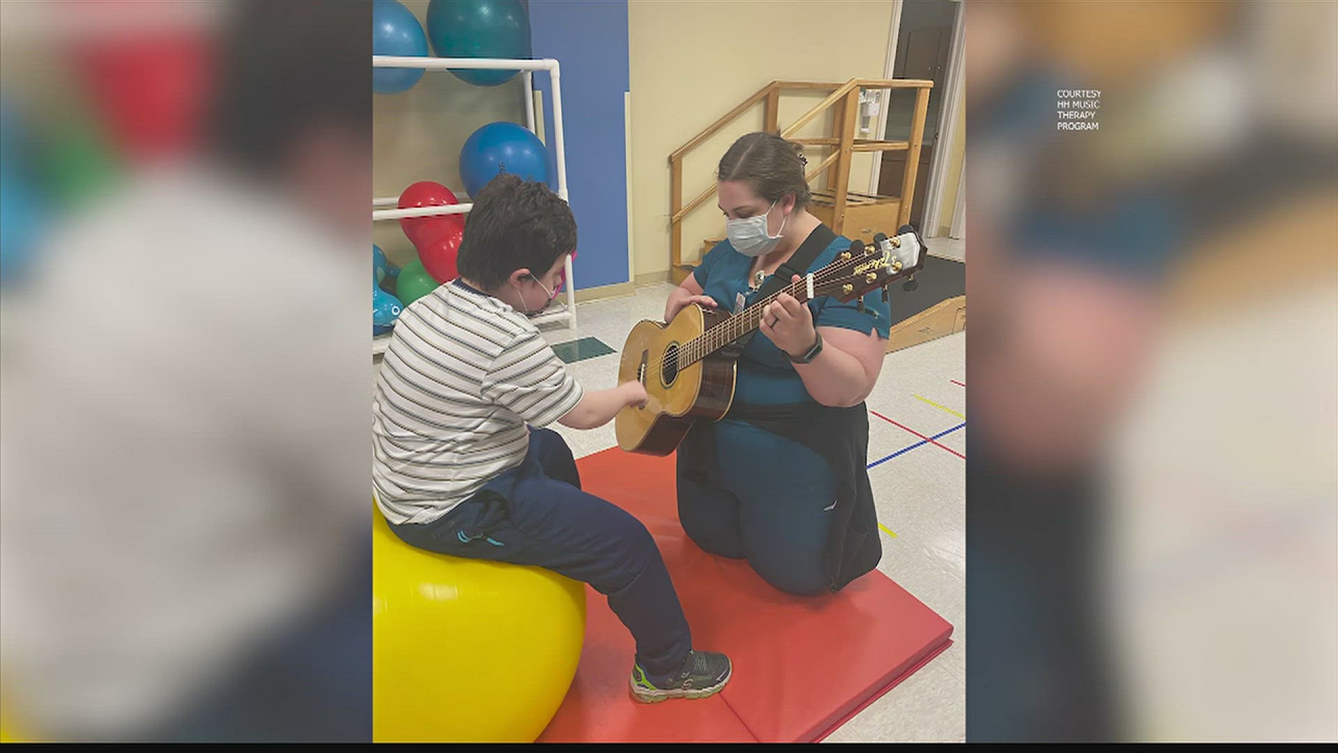 Huntsville Hospital's Music Therapy Program touches the lives of patients from hospice to NICU to pediatrics.