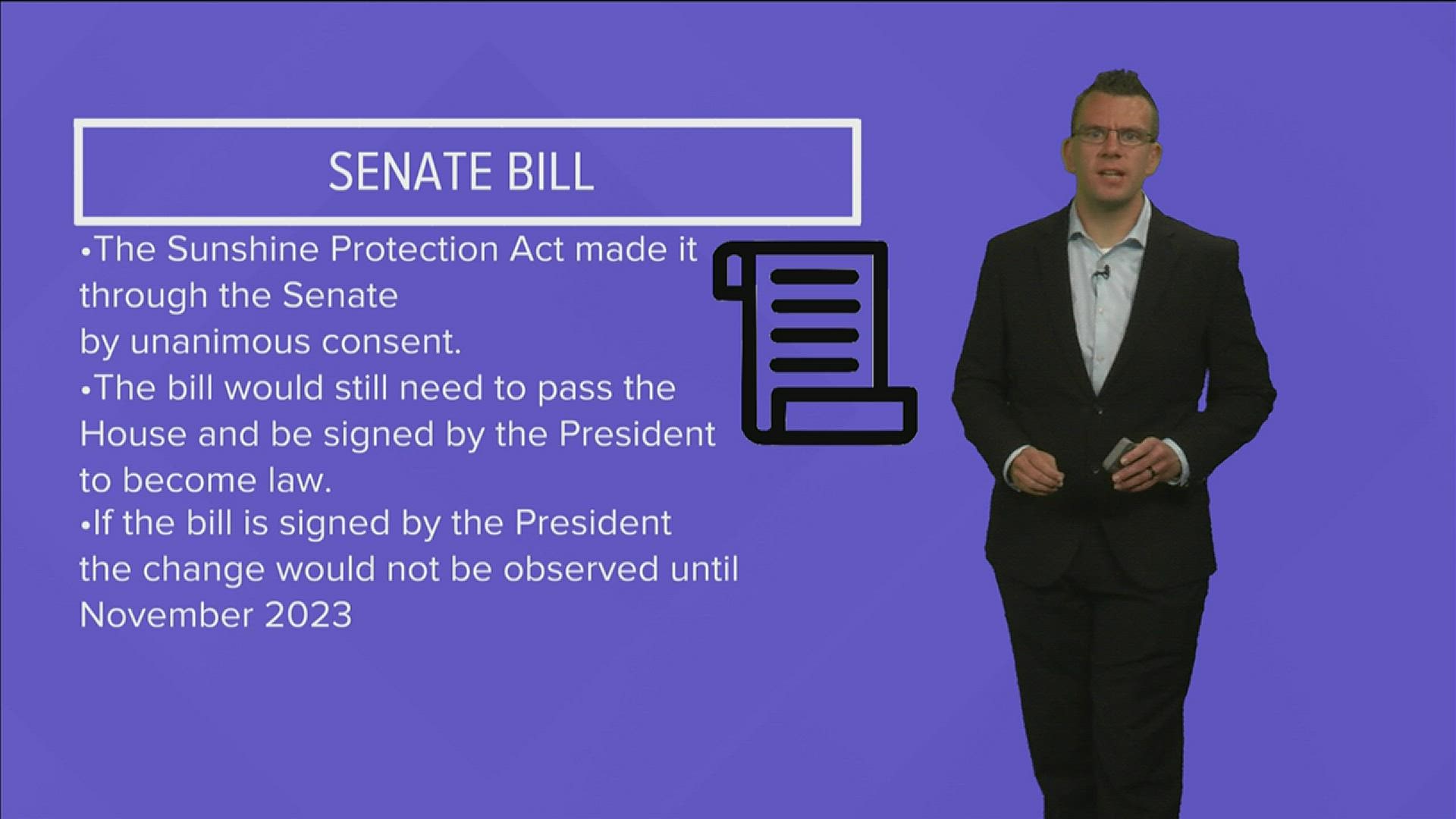 The Sunshine Protection Act Bill has moved through the United States Senate, but that's not all good news.