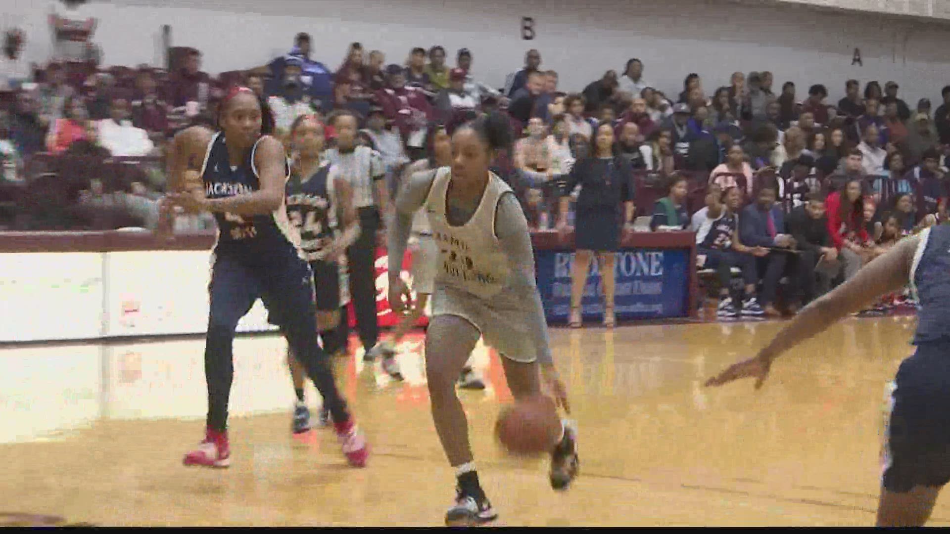 The Alabama A&M women's basketball team defeated Jackson State 75-71 on Saturday afternoon in their last home regular season game of the year.