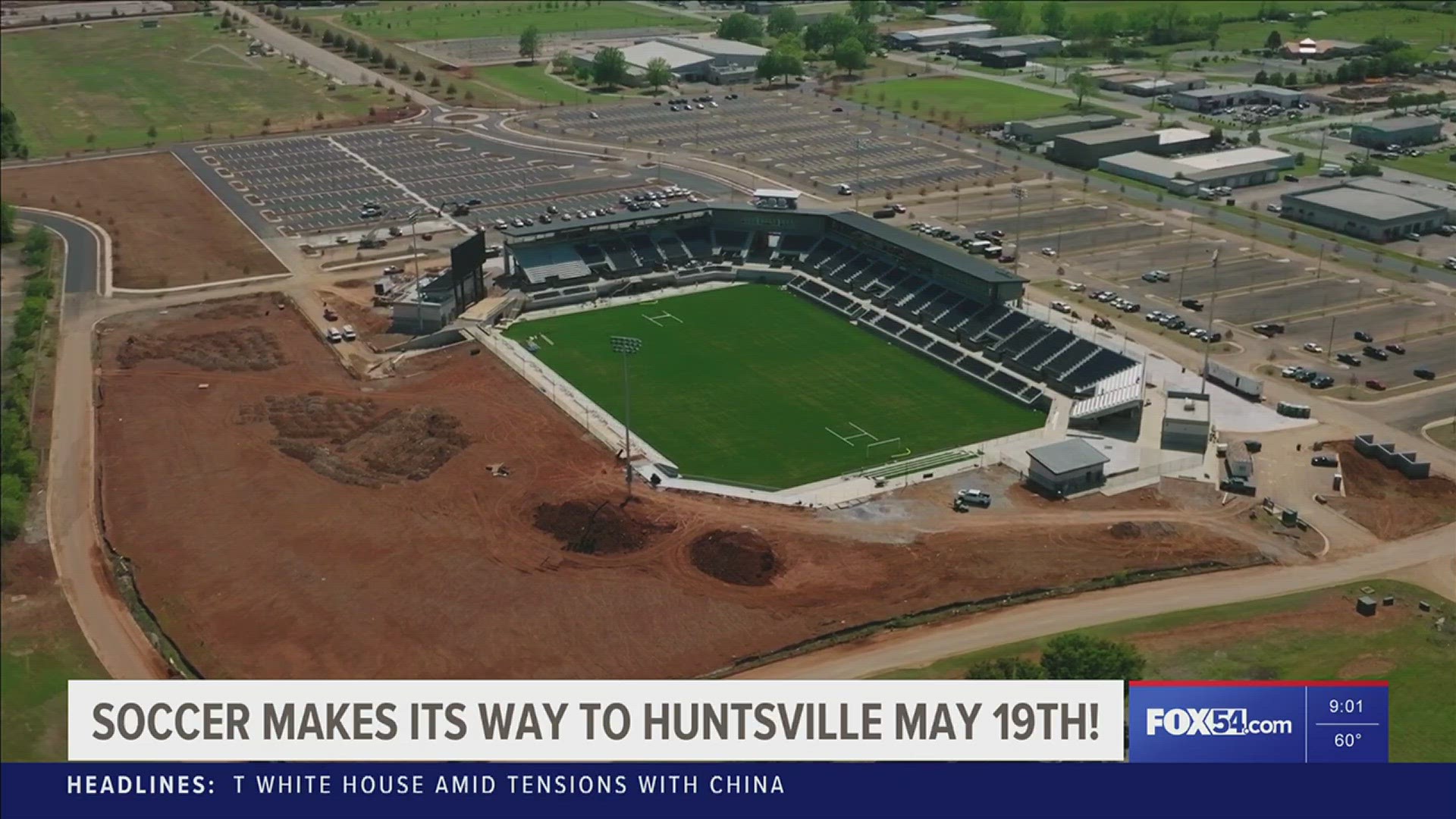 After major renovations, the stadium will open later this month as the new home of the Huntsville City Football Club.