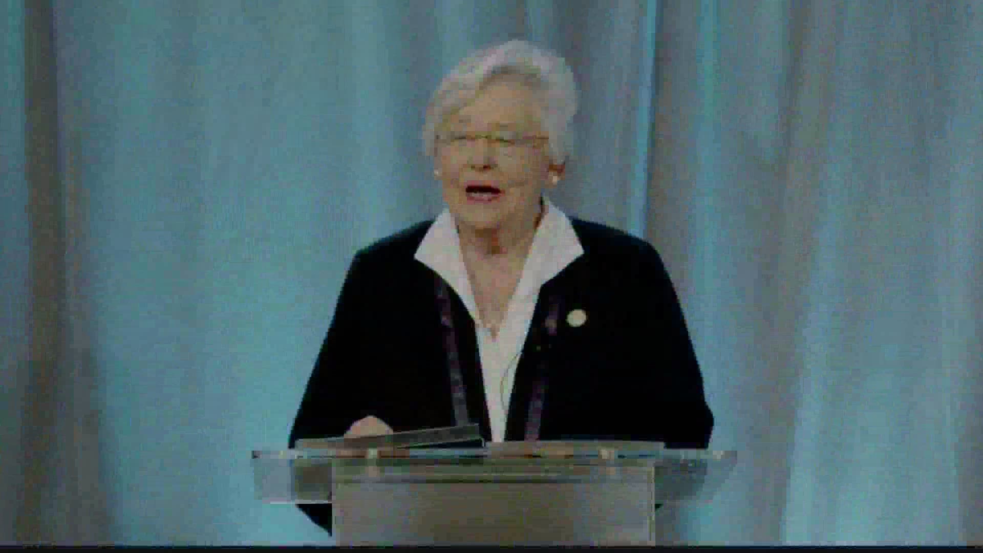 Governor Ivey reflected on the effects of the pandemic in Alabama and how Huntsville is a bright spot in the state.