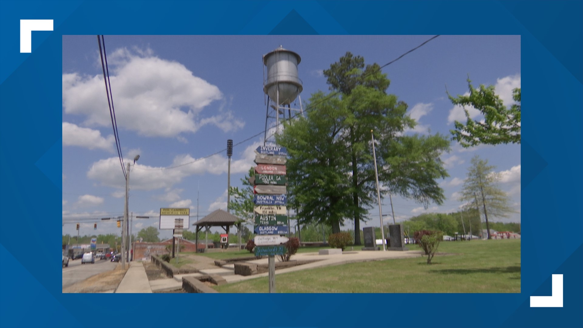 We have a look at how the small town of Phil Campbell came together after the deadly natural disaster.