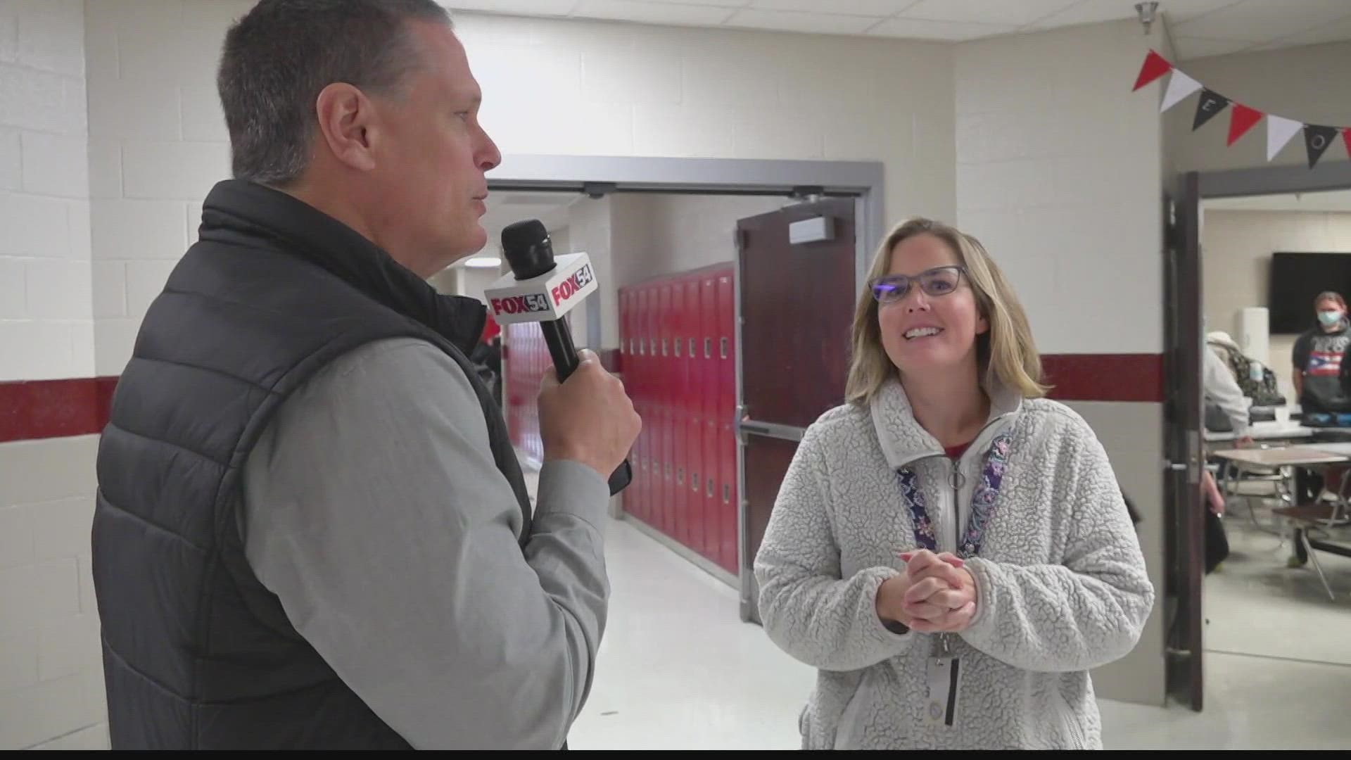 Ms. Emily Pate's hard work has caught the eye of Principal Chris Shaw, which is why she's this week's Valley's Top Teacher.