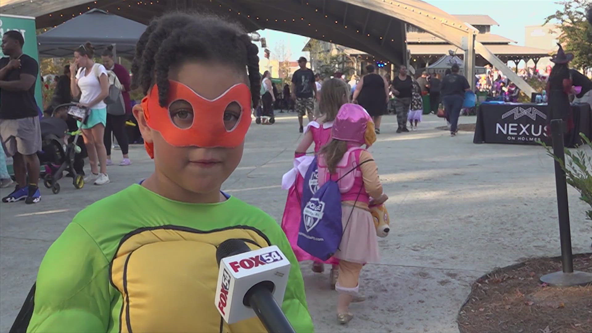 Huntsville Police hosted an evening of Trunk or Treat fun for the community at the Orion Amphitheater.