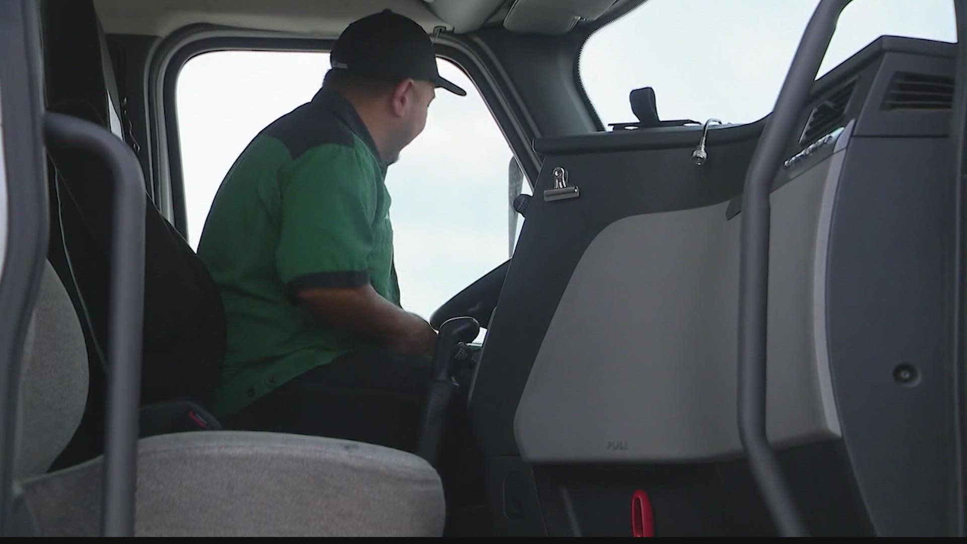 There's a shortage of truck drivers all across the country and Calhoun Community College is trying to fix that.