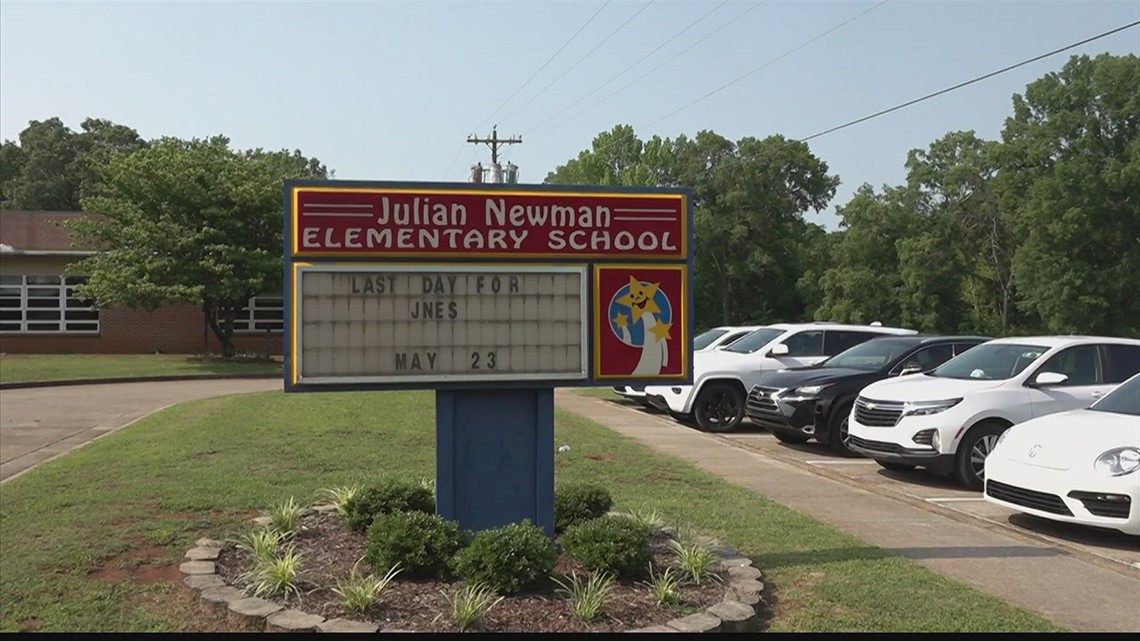 Final bell rings at the old Julian Newman Elementary School in Athens