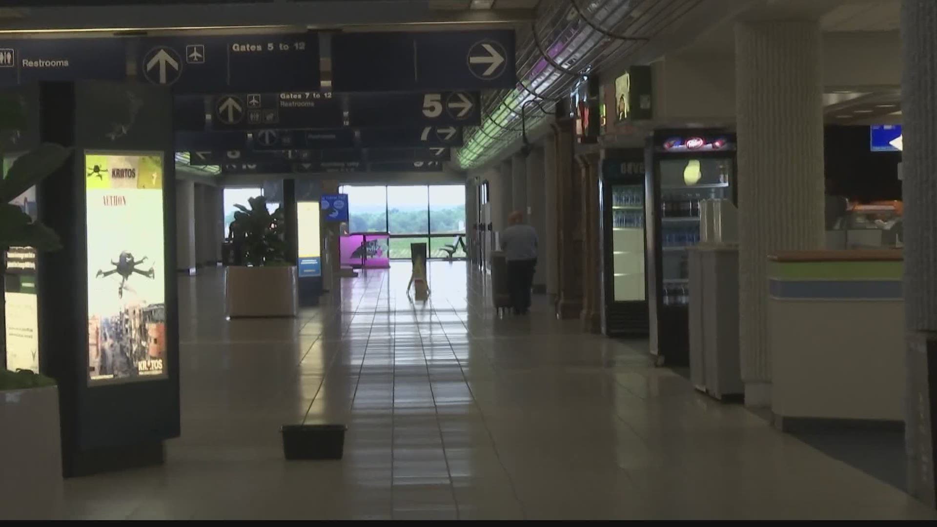 The airport is seeing a fraction of the number of travelers. But, they’re still putting some big changes in place so make sure everyone stays safe.