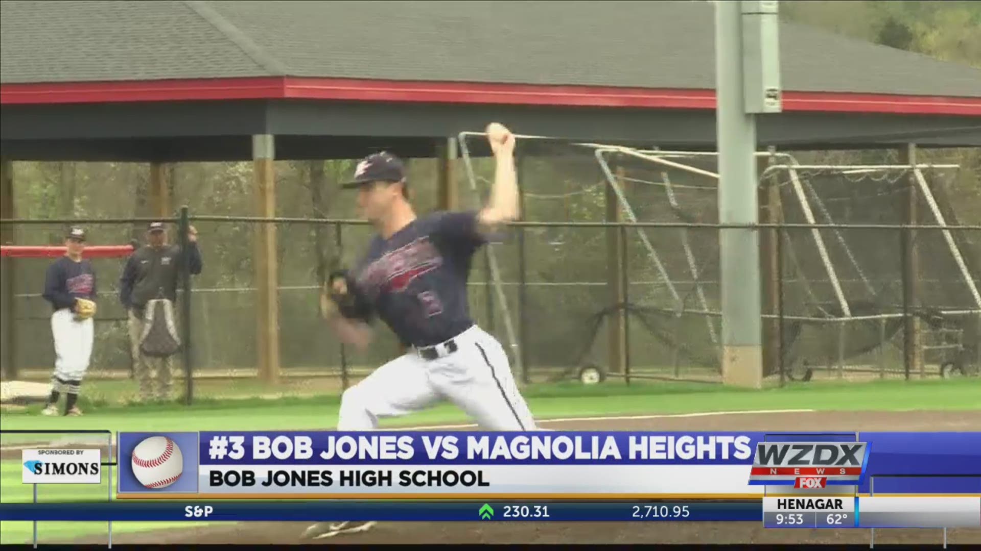 Bob Jones baseball took down Magnolia Heights 2-1.