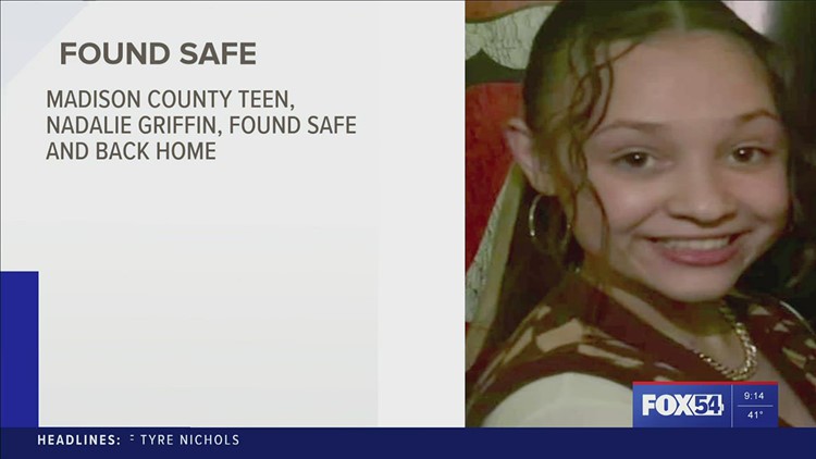 Madison County teen found safe after missing for almost two weeks