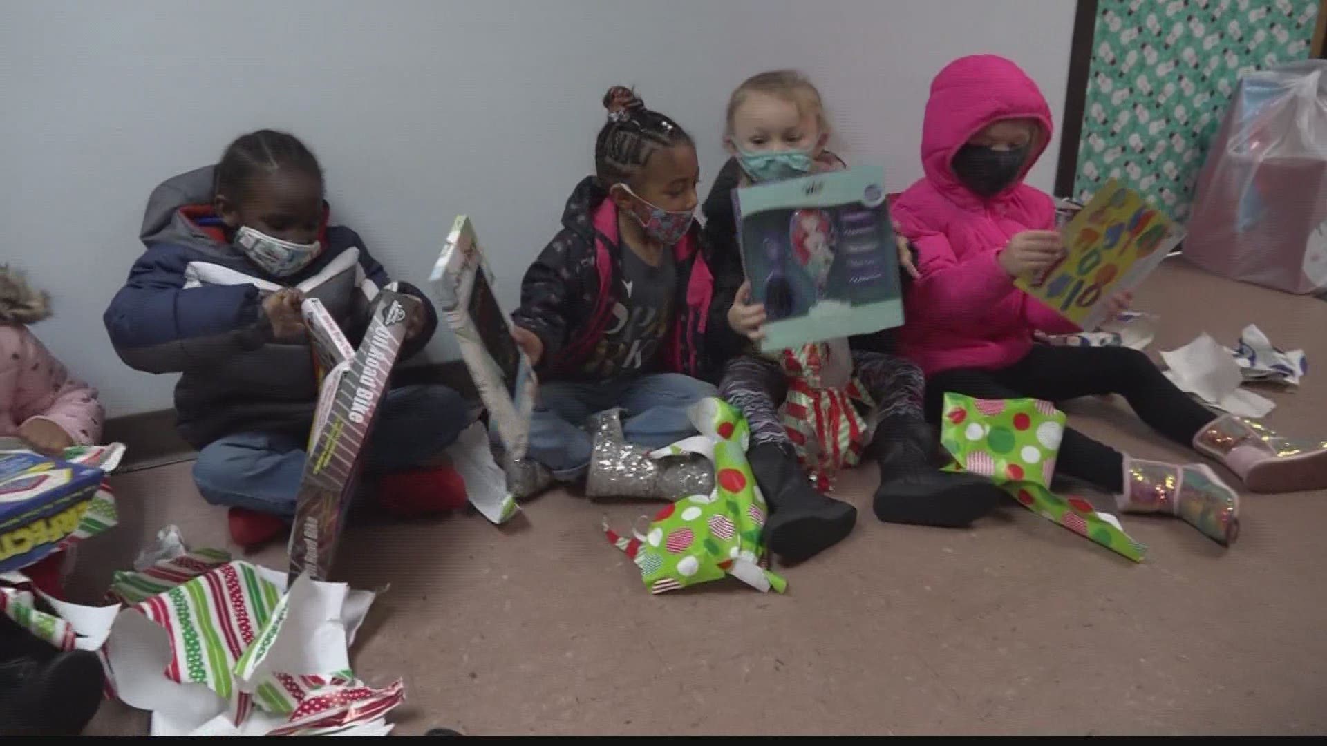 There was excitement at a local YMCA on Wednesday as HEMSI dropped off presents for local kids.