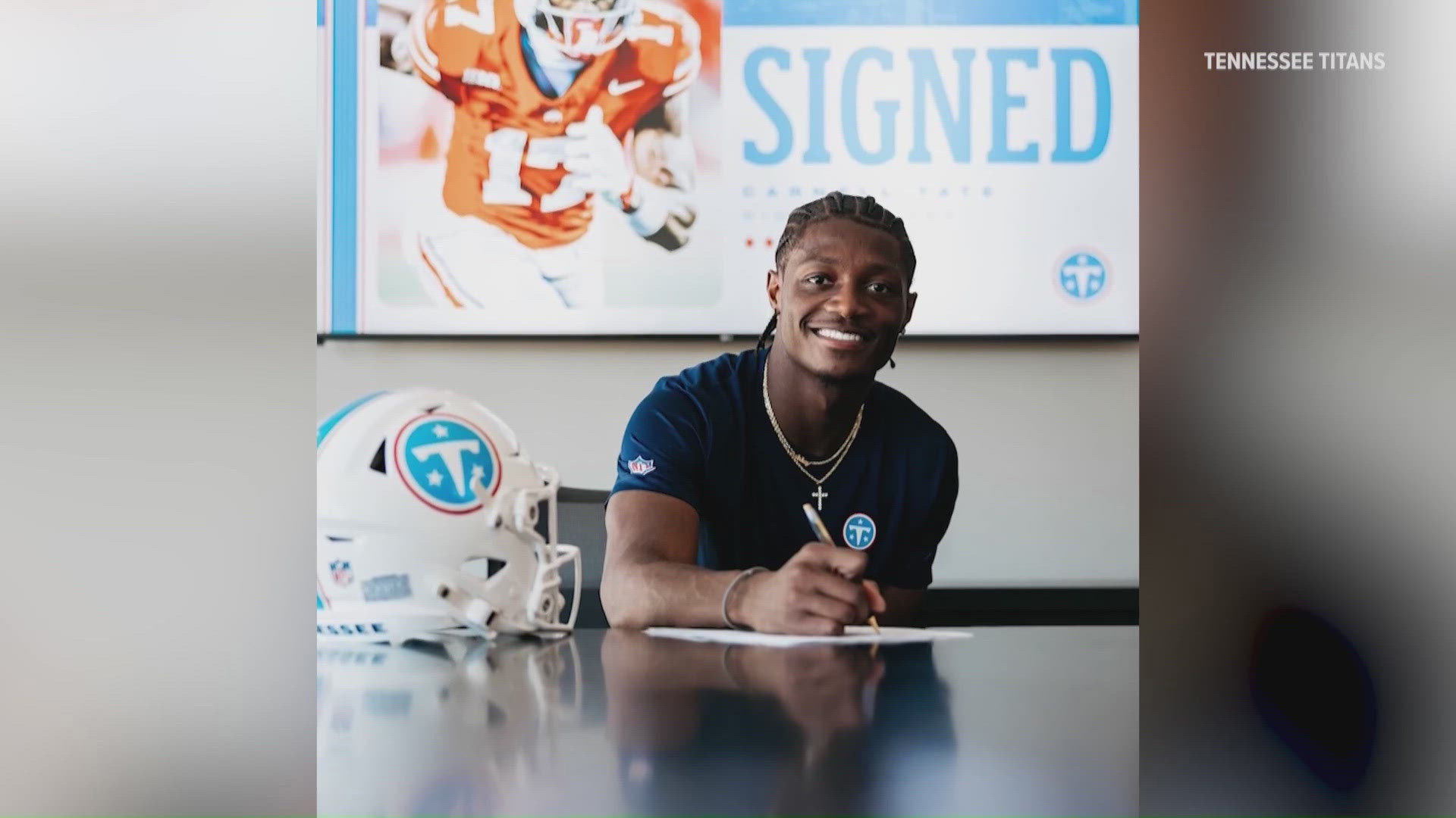 Titans sign first-round pick Carnell Tate | rocketcitynow.com