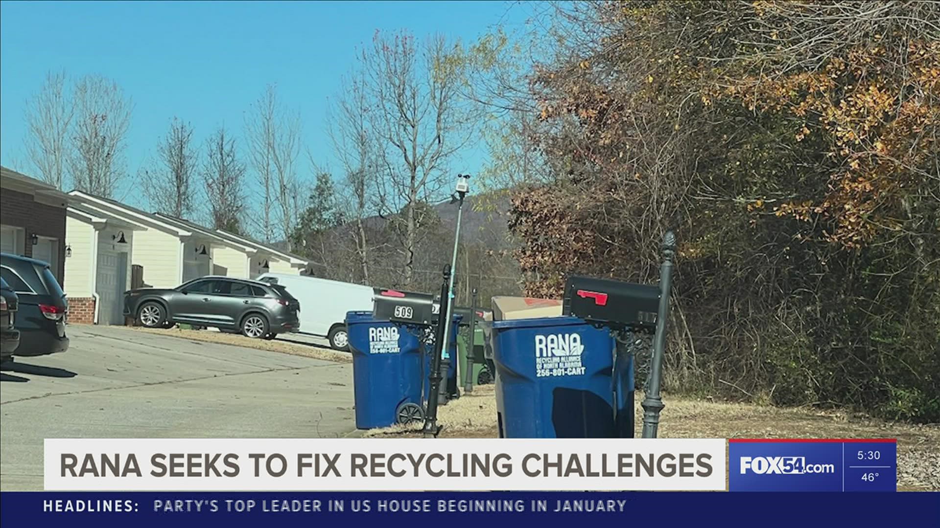 New weekend pickup and new contractor will try and help aid recycling challenges in the city
