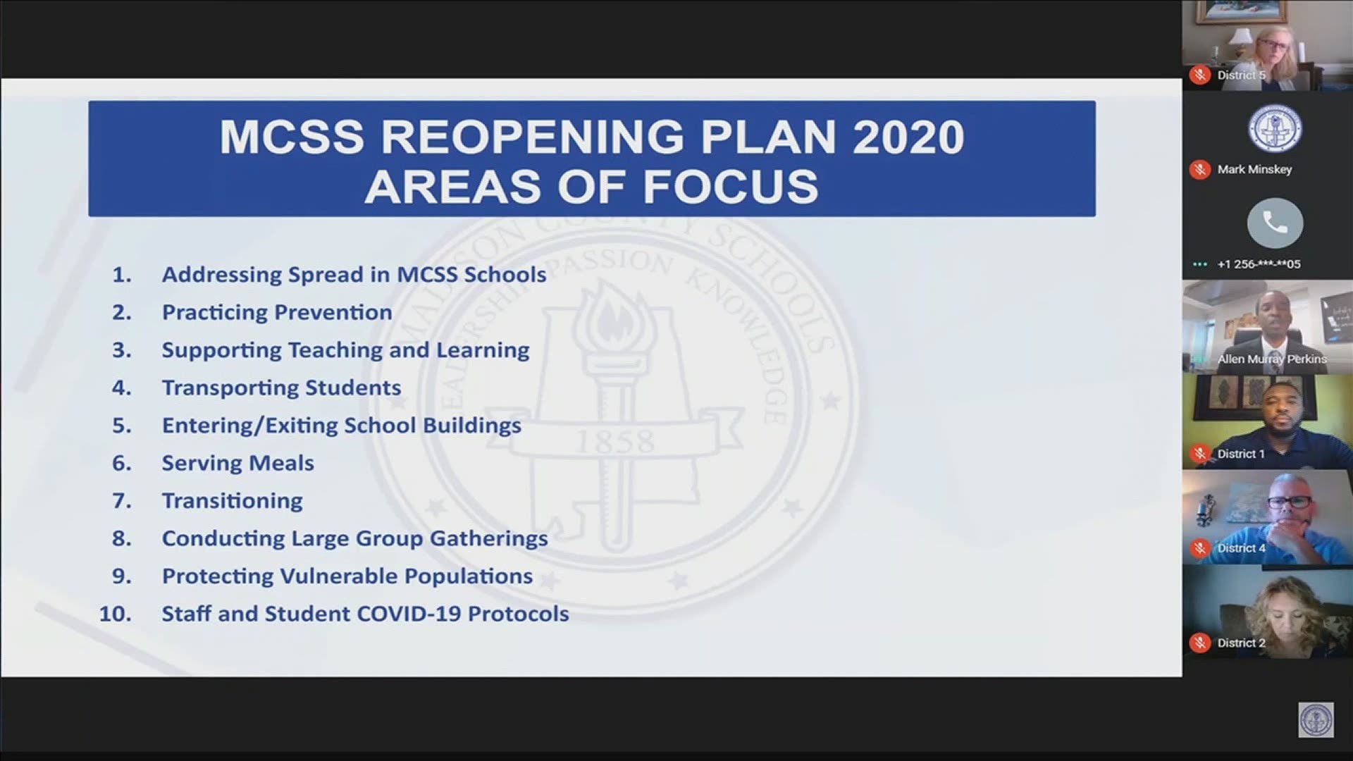 Heading back to school this year, students will have the choice of enrolling in one of three options. We broke down the plan as explained in Madsion Co. BOE meeting.