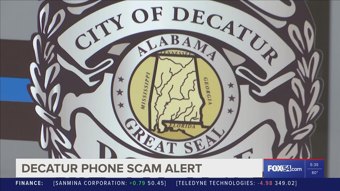 Scam Alert: scammer poses as a Decatur police officer