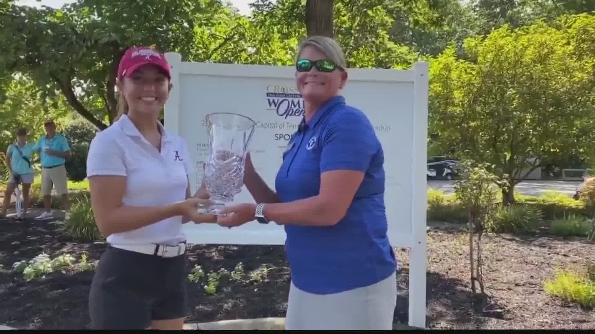 Huntsville native Michaela Morard rallies on final day and wins 2020 Golf Capital of Tennessee Women’s Open