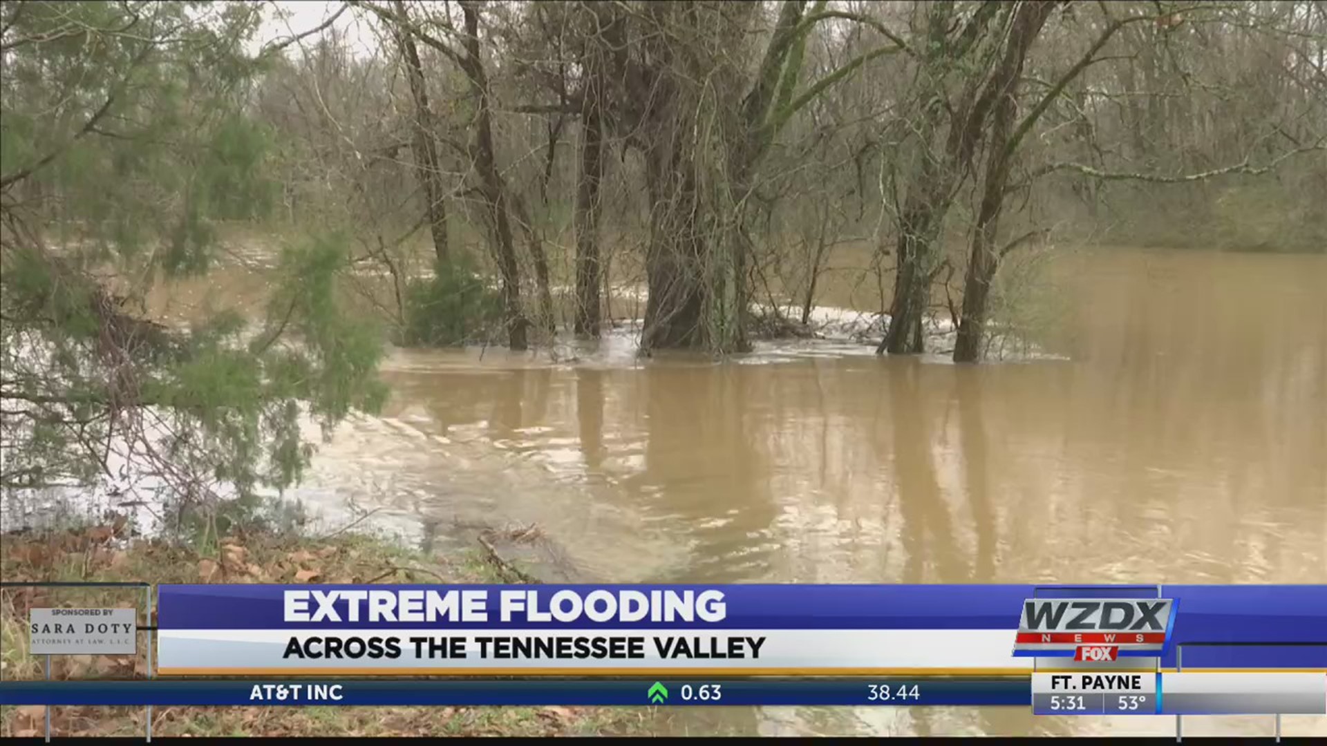 Flooding continues across the Tennessee Valley.