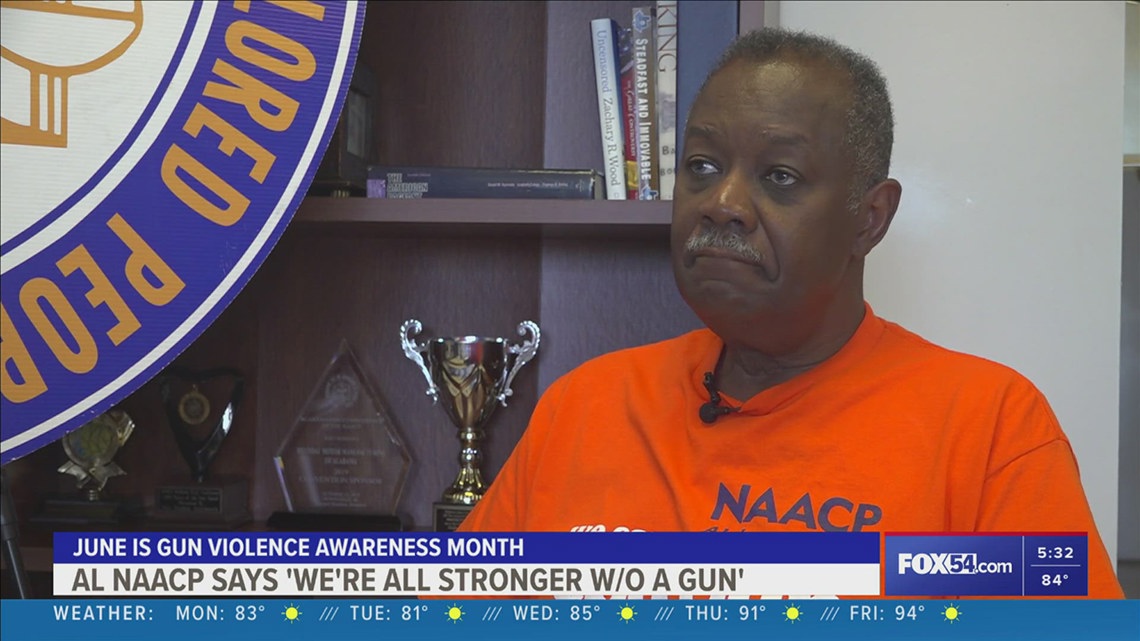 'Stronger without a gun:' Alabama NAACP president on Gun Violence ...