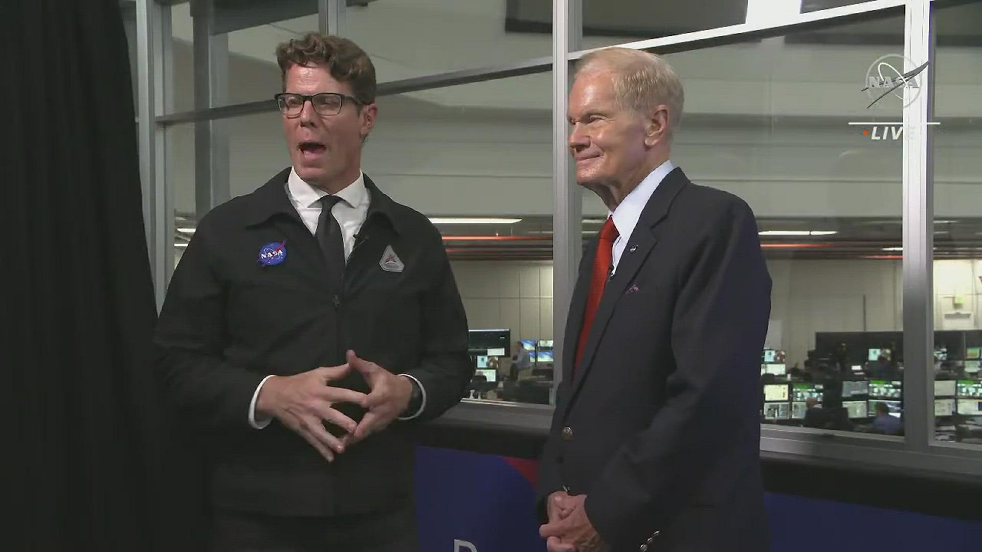 NASA Administrator Bill Nelson spoke after the scrubbed Artemis I launch.