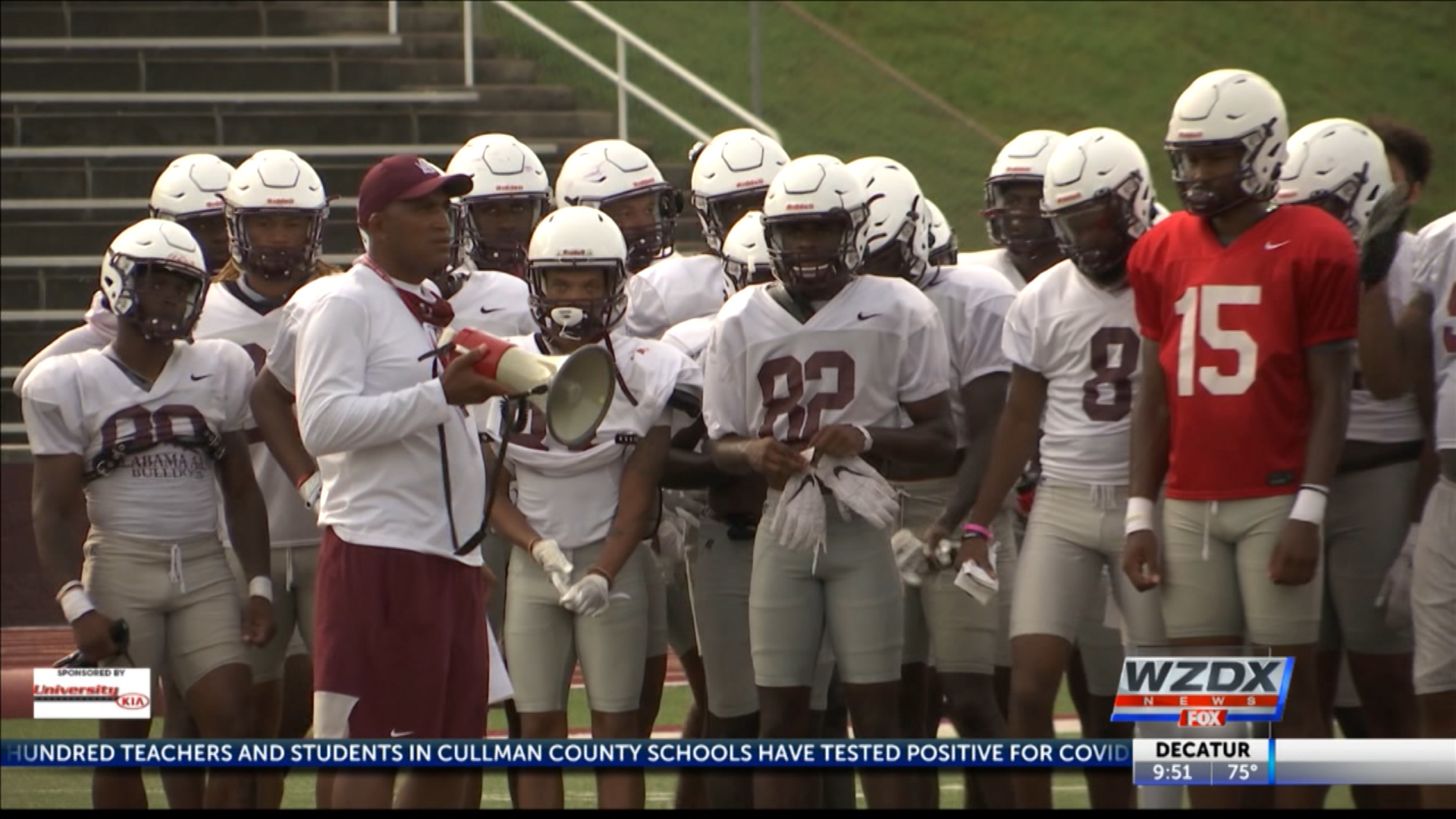 On Tuesday morning, the Alabama A&M Bulldogs' football returned to full strength because the players who were in quarantined