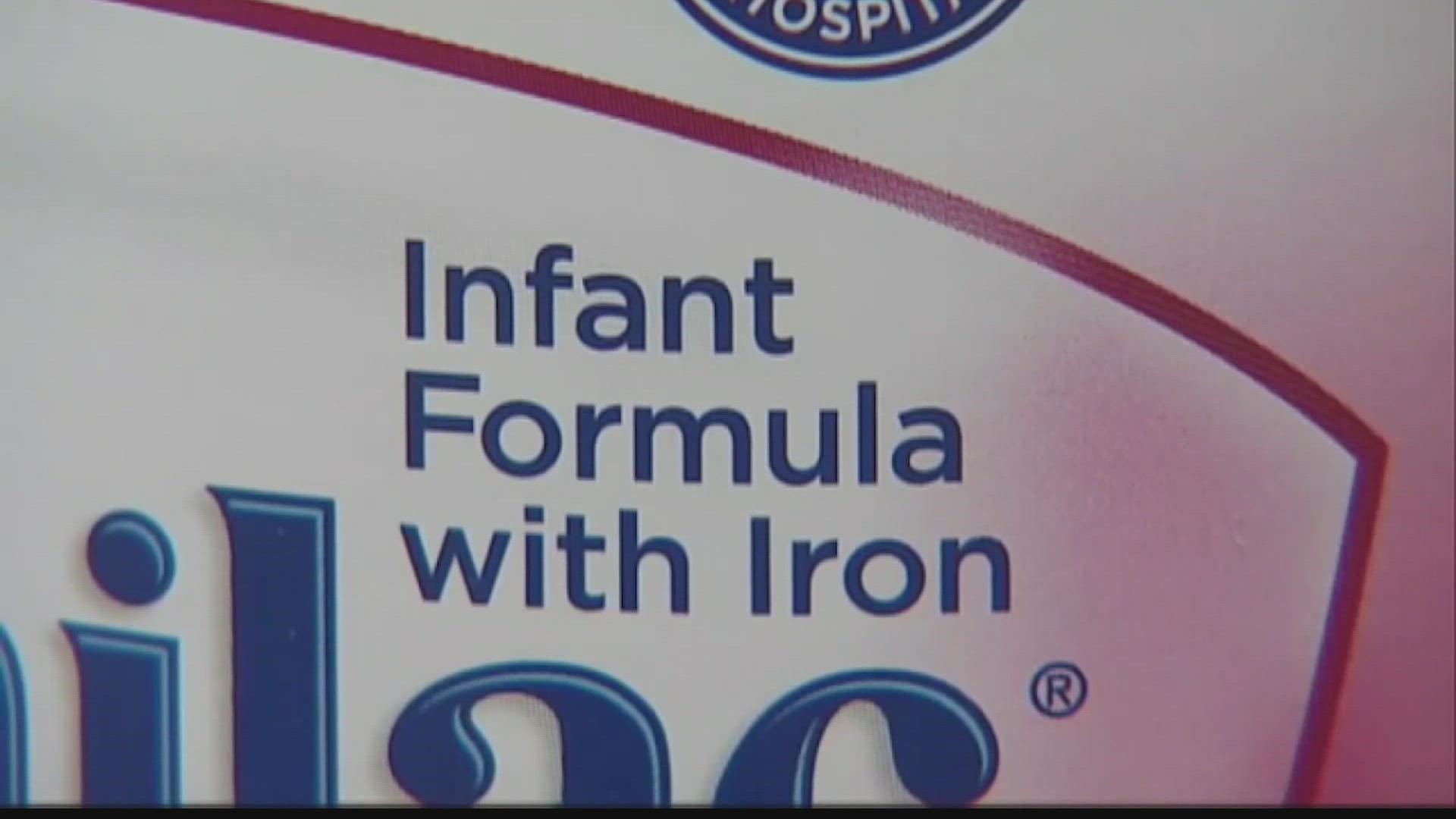 There is a shortage of some baby formula products in the U.S.