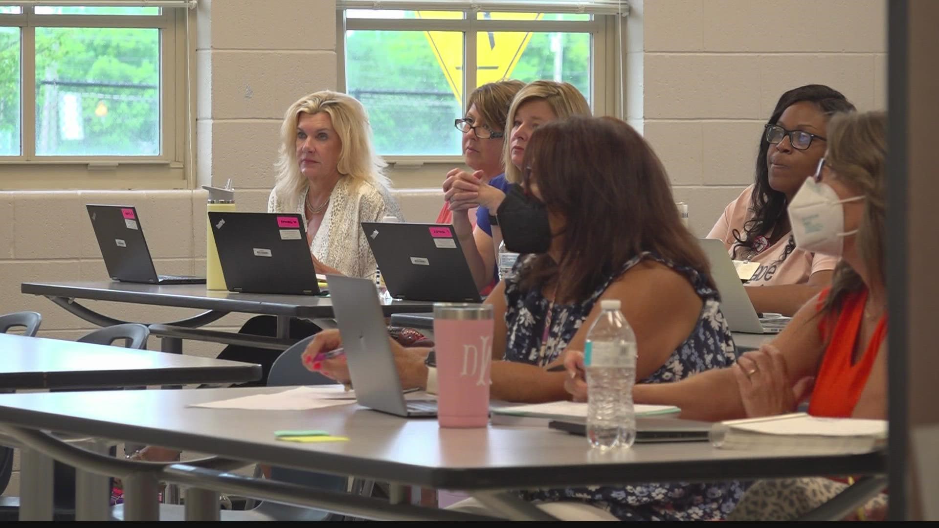 Educators will be training all week-long with focuses on school curriculum, resources available for students who need extra help, and new school safety technology.