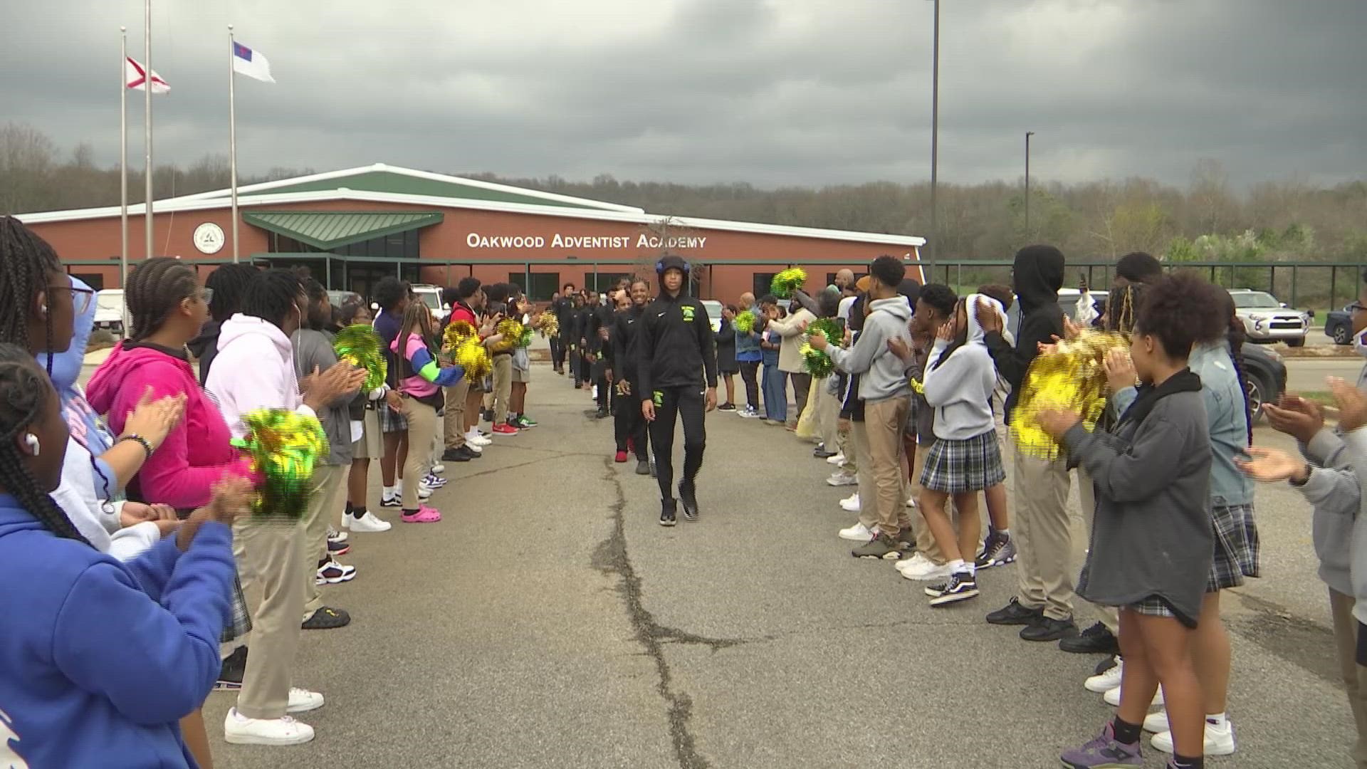 Last season, Oakwood forfeited a Regional postseason basketball game for religious reasons. This year, the Mustangs are in the state championship game.