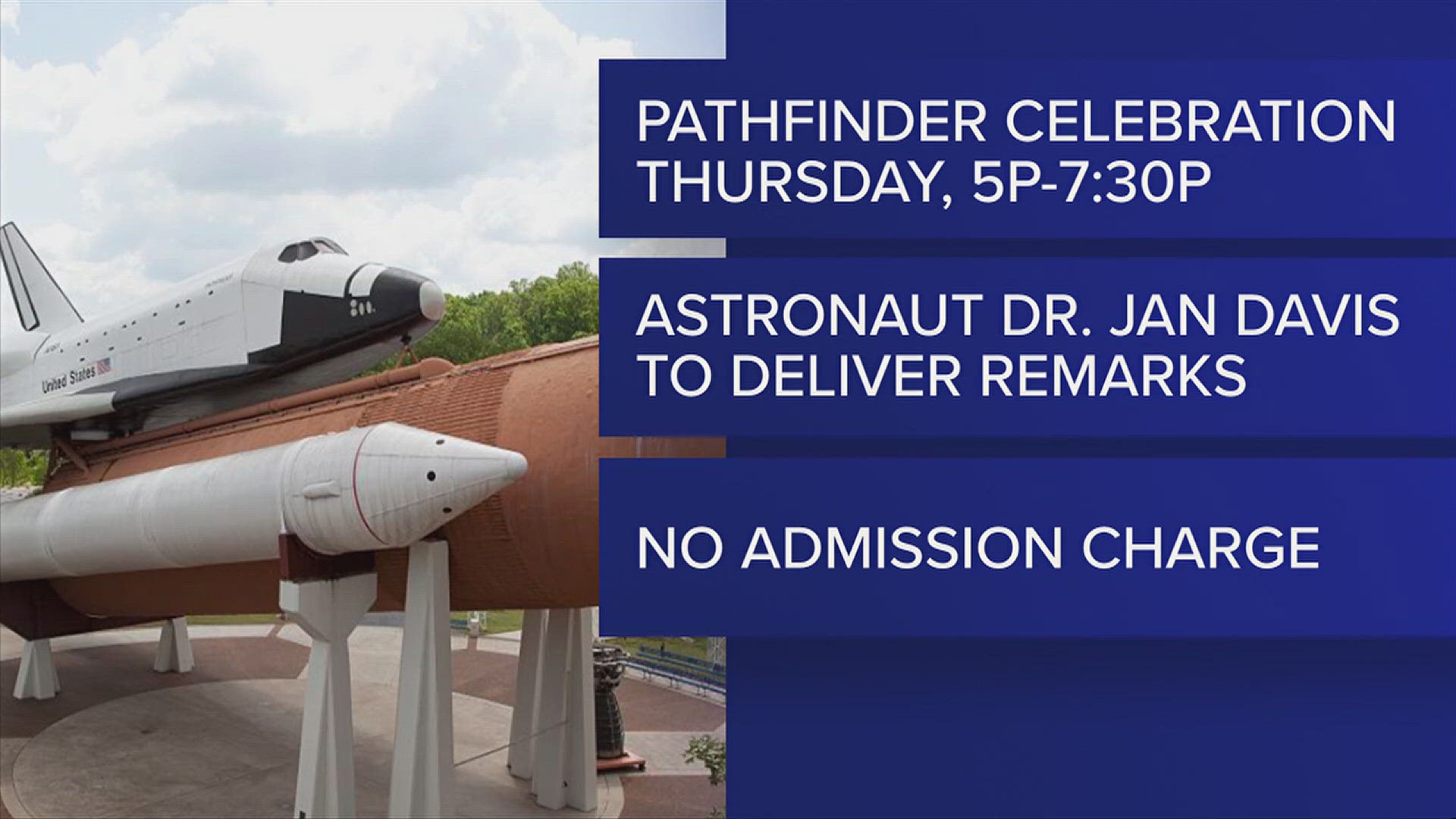 Celebrate the return of the Pathfinder shuttle at the U.S. Space & Rocket Center's Biergarten Under the Shuttle on Oct. 24.