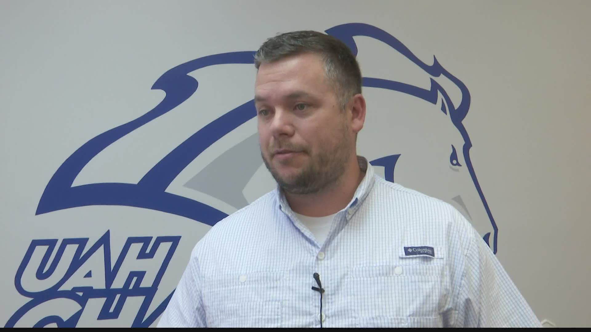 UAH head volleyball coach and interim athletic director Cade Smith has tested positive for the coronavirus.