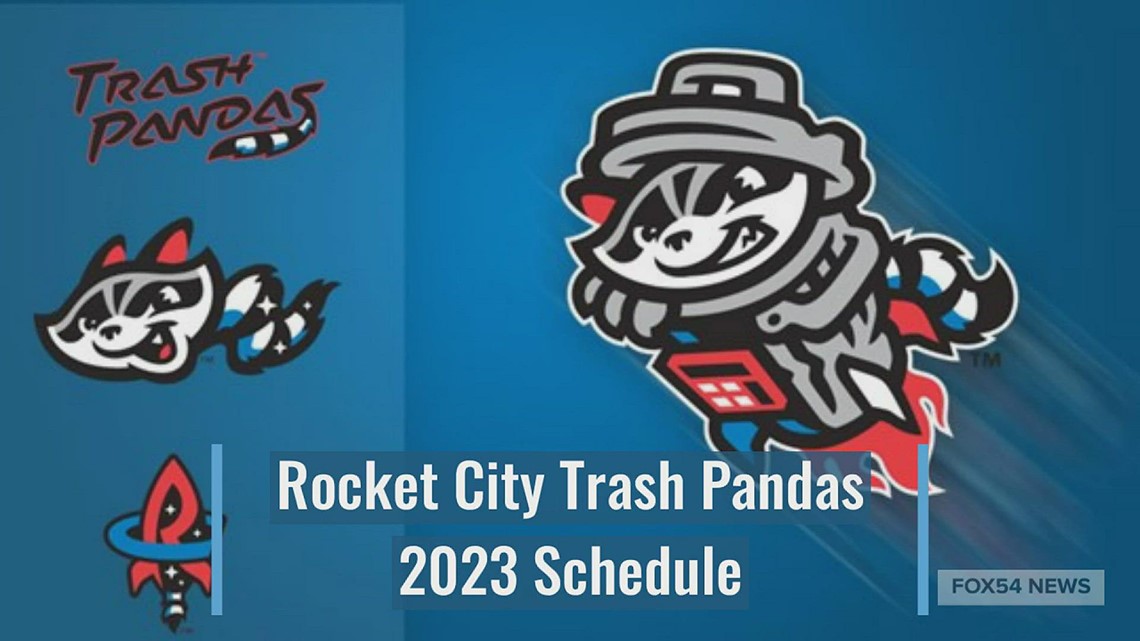 Rocket City Trash Pandas release 2022 promotional schedule