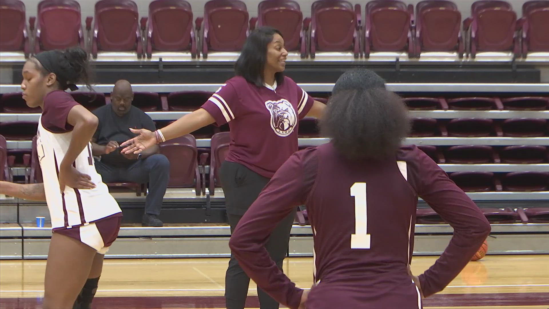 Preseason basketball practice began this weekend for Coach Dawn Thornton and the AAMU Lady Bulldogs.