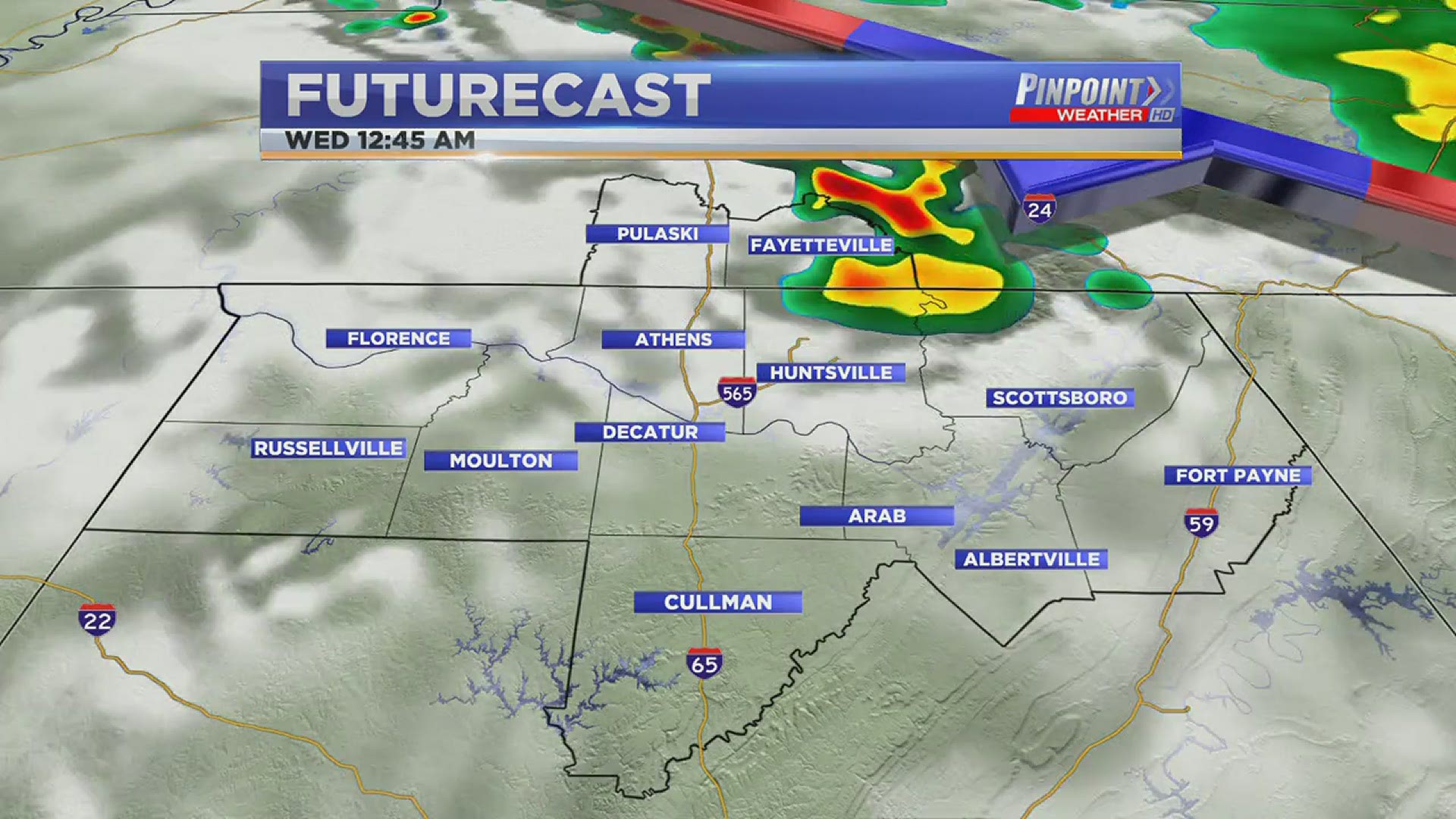 More storms possible on Wednesday