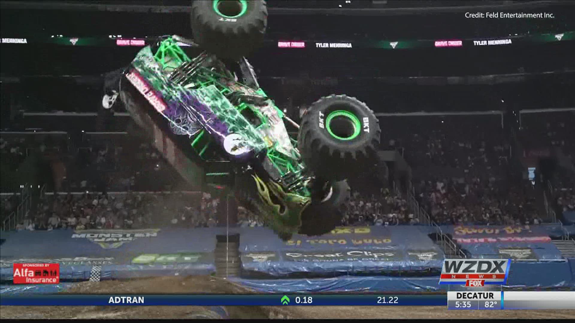 Monster truck show comes to Huntsville