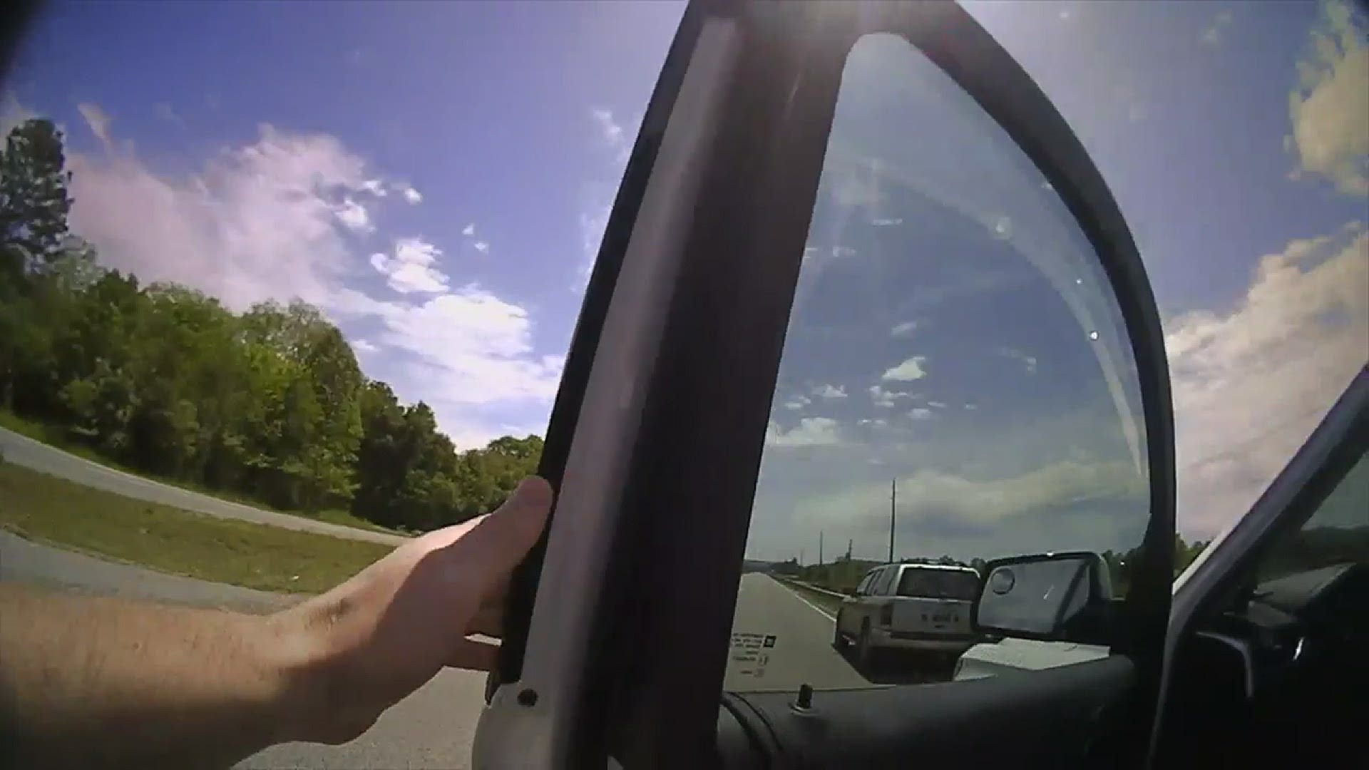 This video from the Owens Cross Roads Police Department shows why moving over matters.