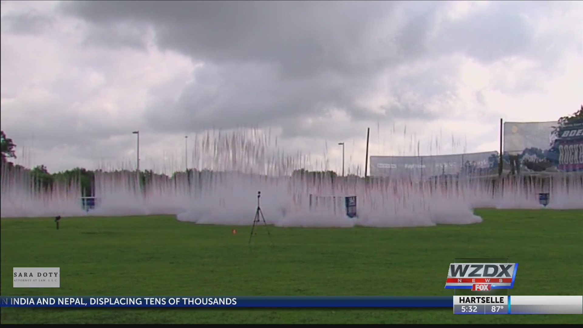 5-thousand rockets to break a world record on the 50th anniversary of Apollo 11's blast off!